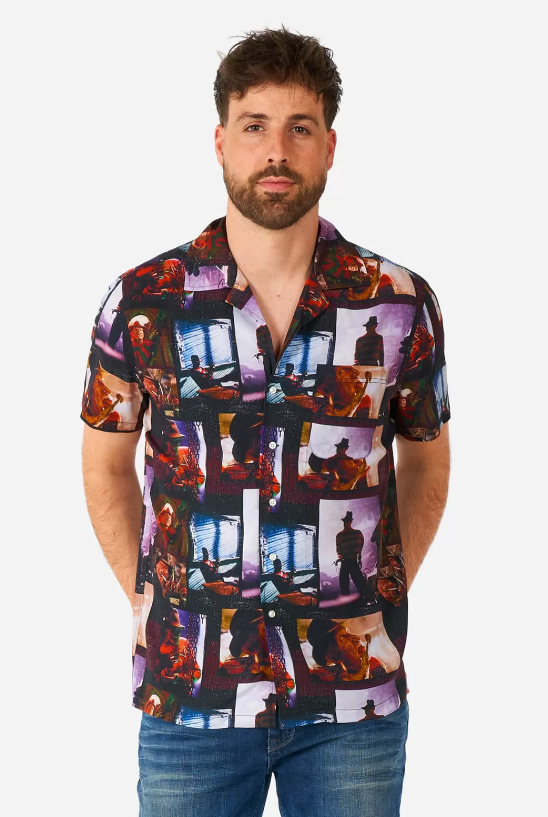 Halloween Overhemden | Zomer Overhemden | OppoSuits A Nightmare On Elmstreet™