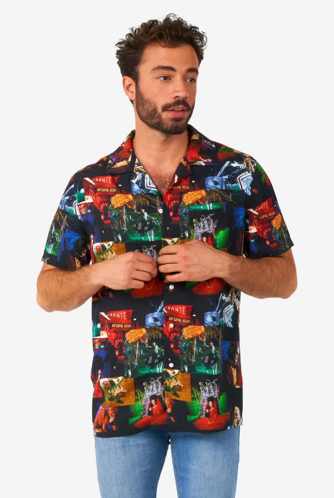 Halloween Overhemden | Zomer Overhemden | OppoSuits Beetlejuice™