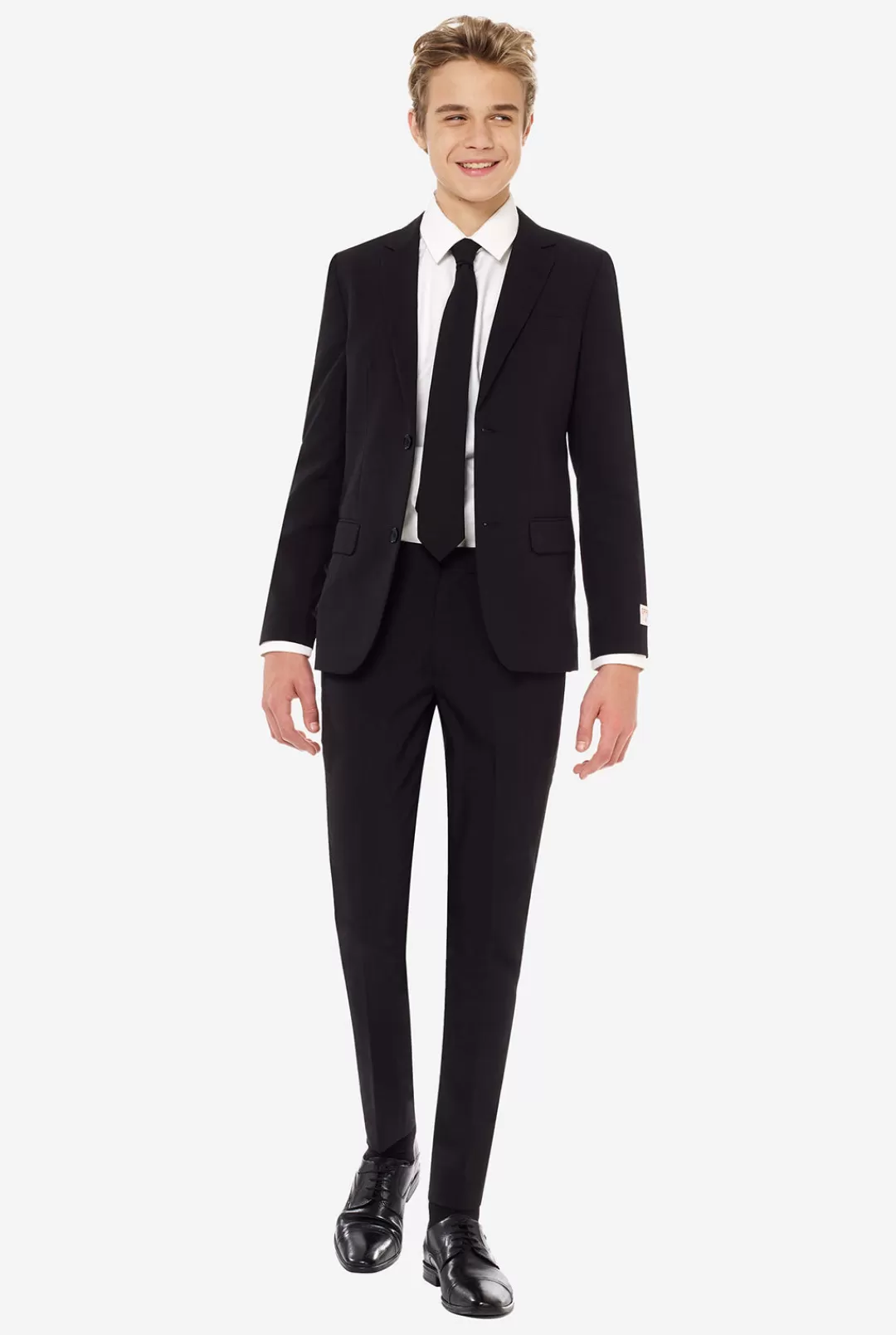 Effen Gekleurde Pakken | OppoSuits Black Knight