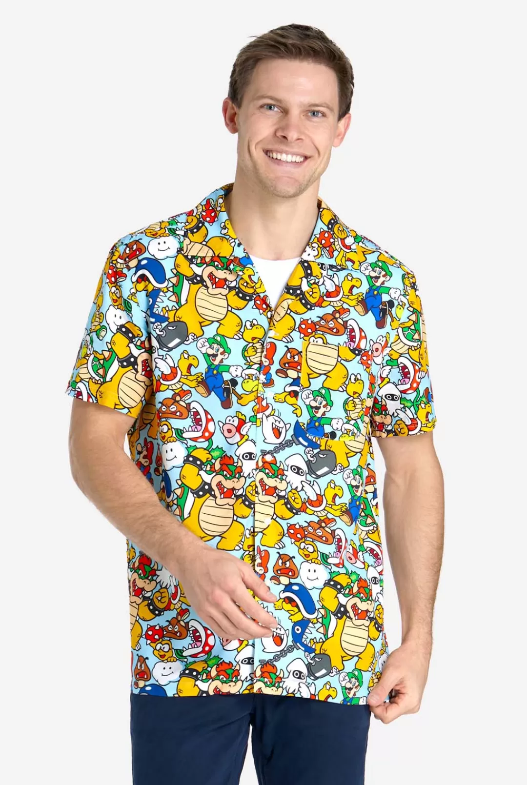 Zomer Overhemden | Hawaii Shirts | OppoSuits Bowsers Kingdom