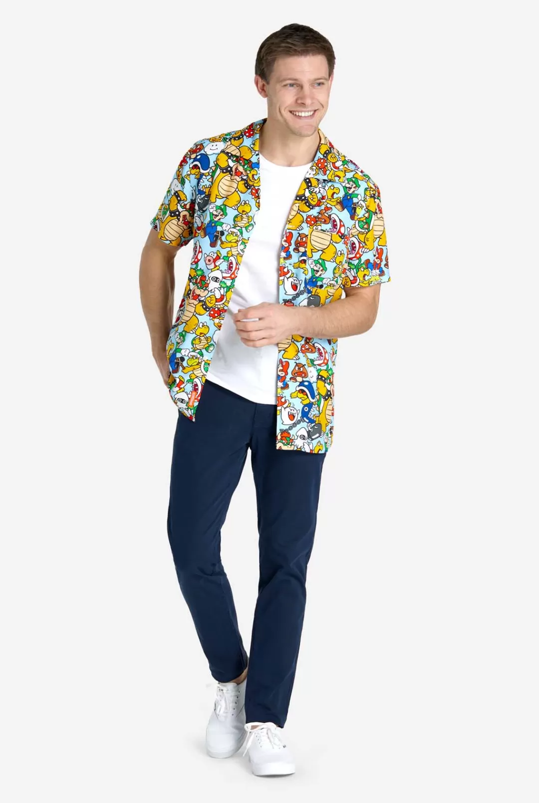 Zomer Overhemden | Hawaii Shirts | OppoSuits Bowsers Kingdom