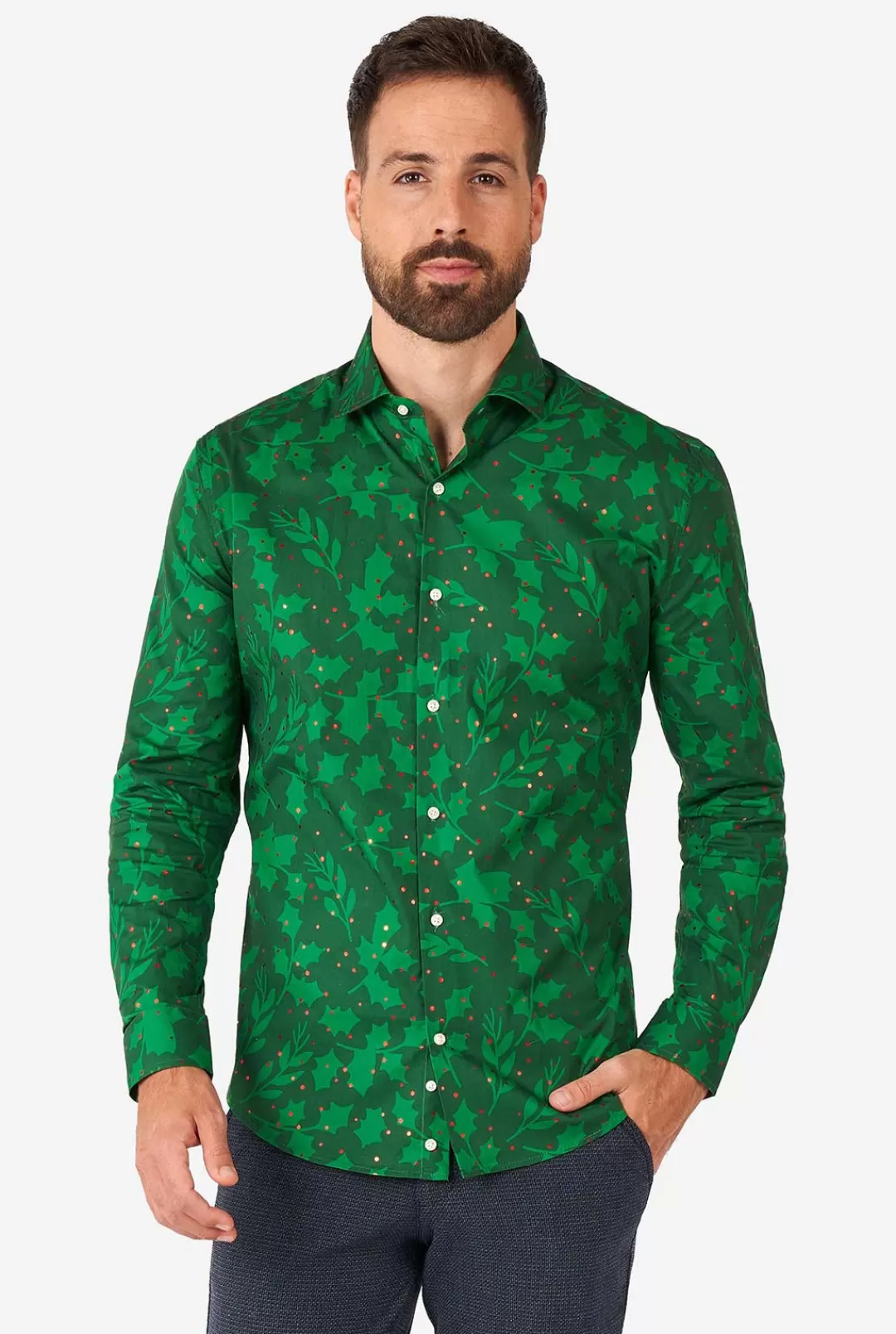Casual Overhemden | OppoSuits Bright Berry