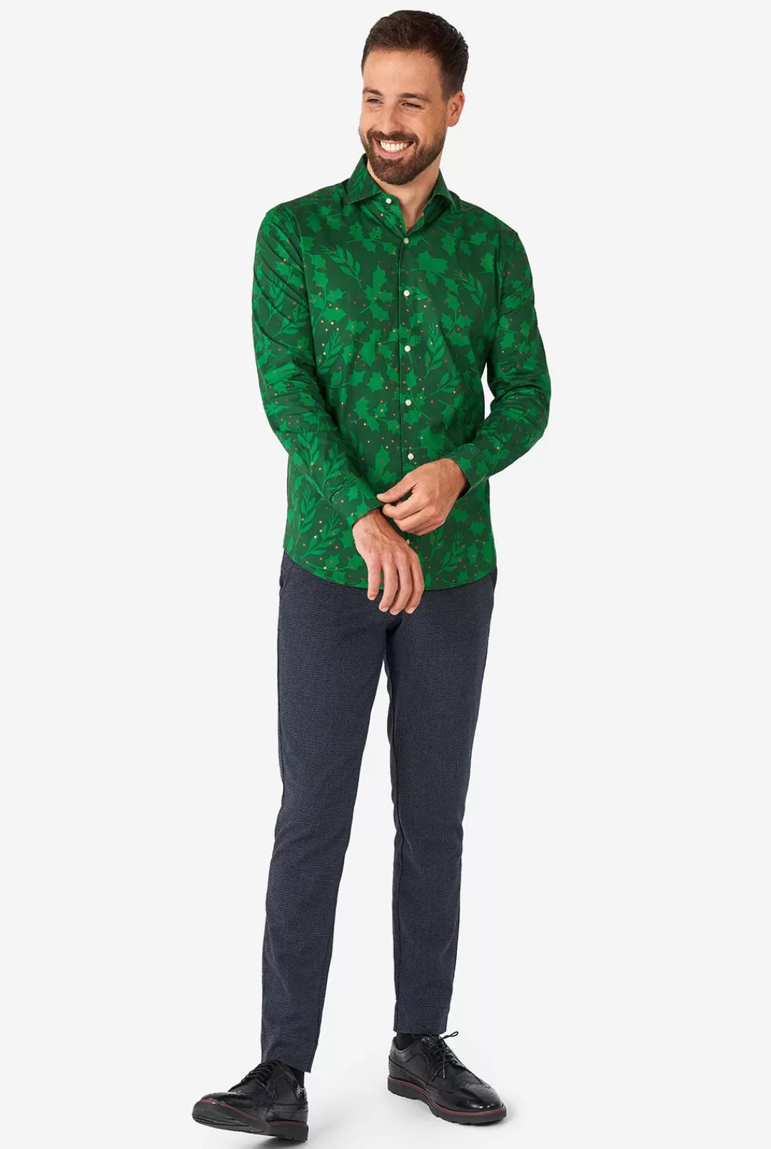 Casual Overhemden | OppoSuits Bright Berry