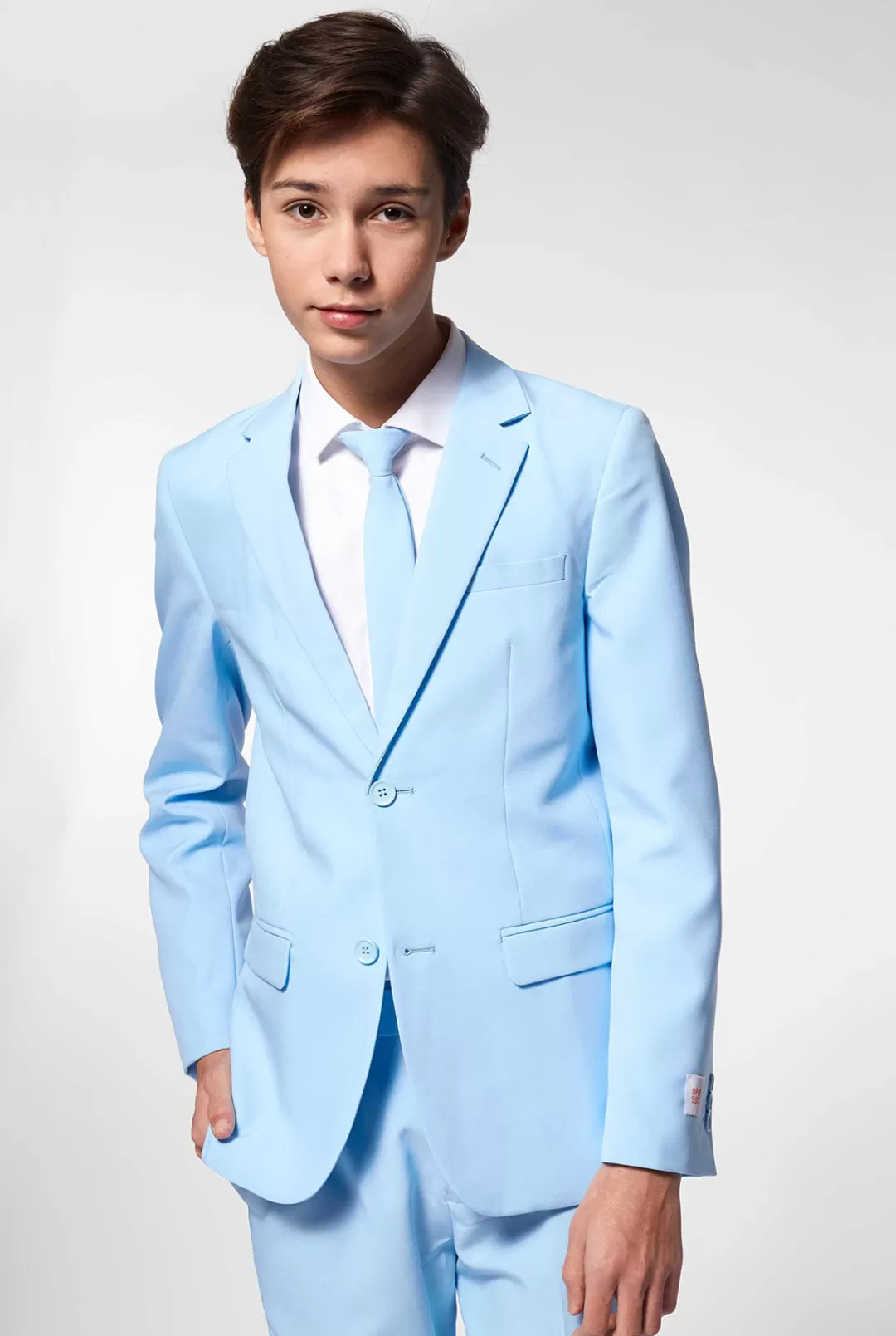 Effen Gekleurde Pakken | OppoSuits Cool Blue