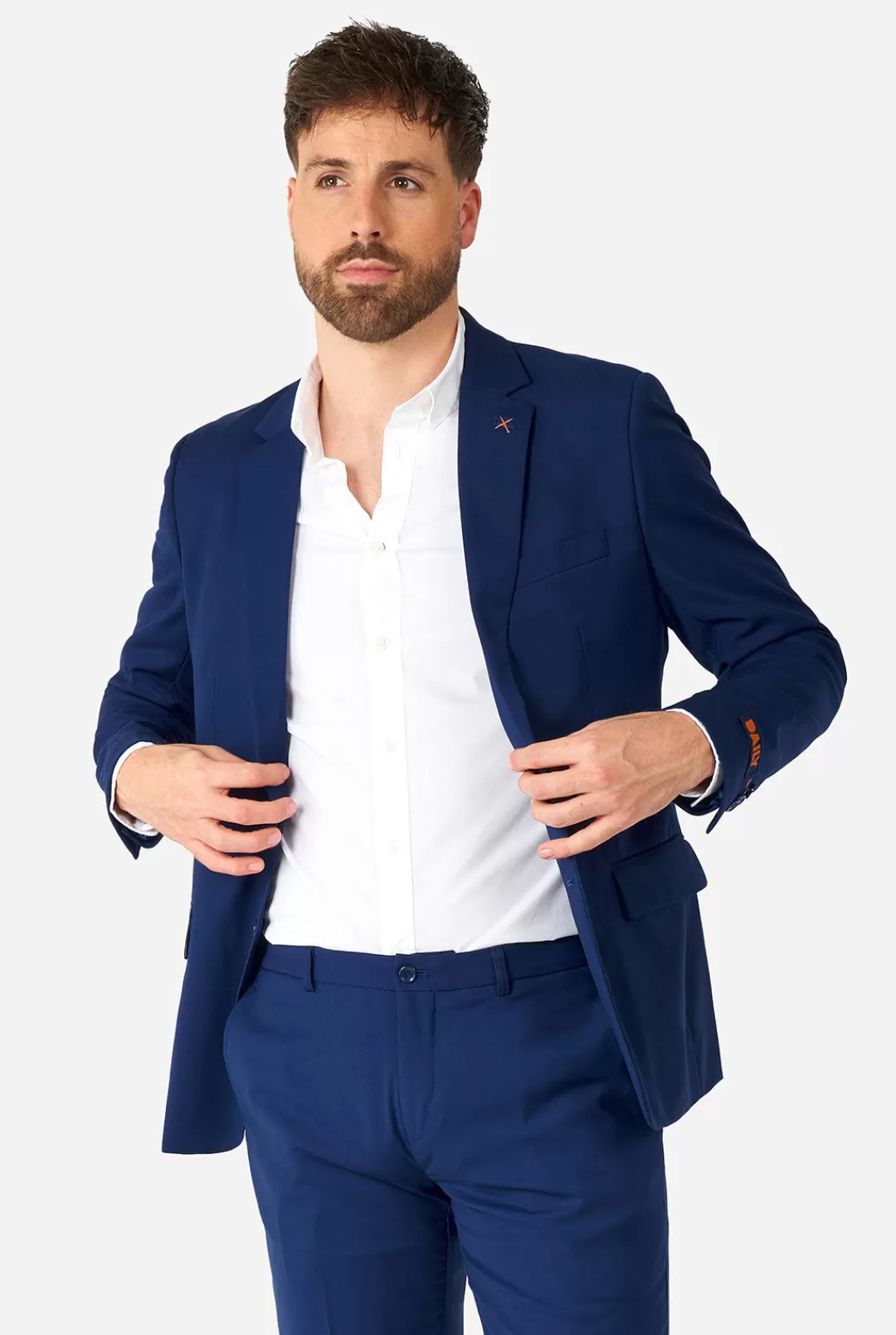 Trouwpakken | Effen Gekleurde Pakken | OppoSuits Daily Dark Blue