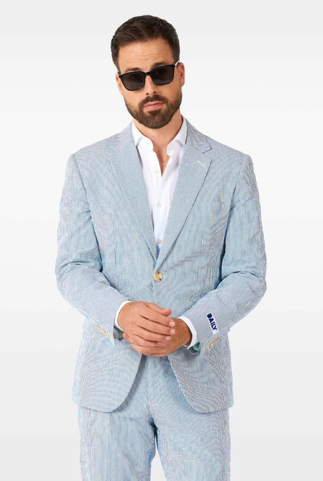 Vrijgezellenfeest Pakken | Daily- Casual Pakken | OppoSuits Daily Seersucker