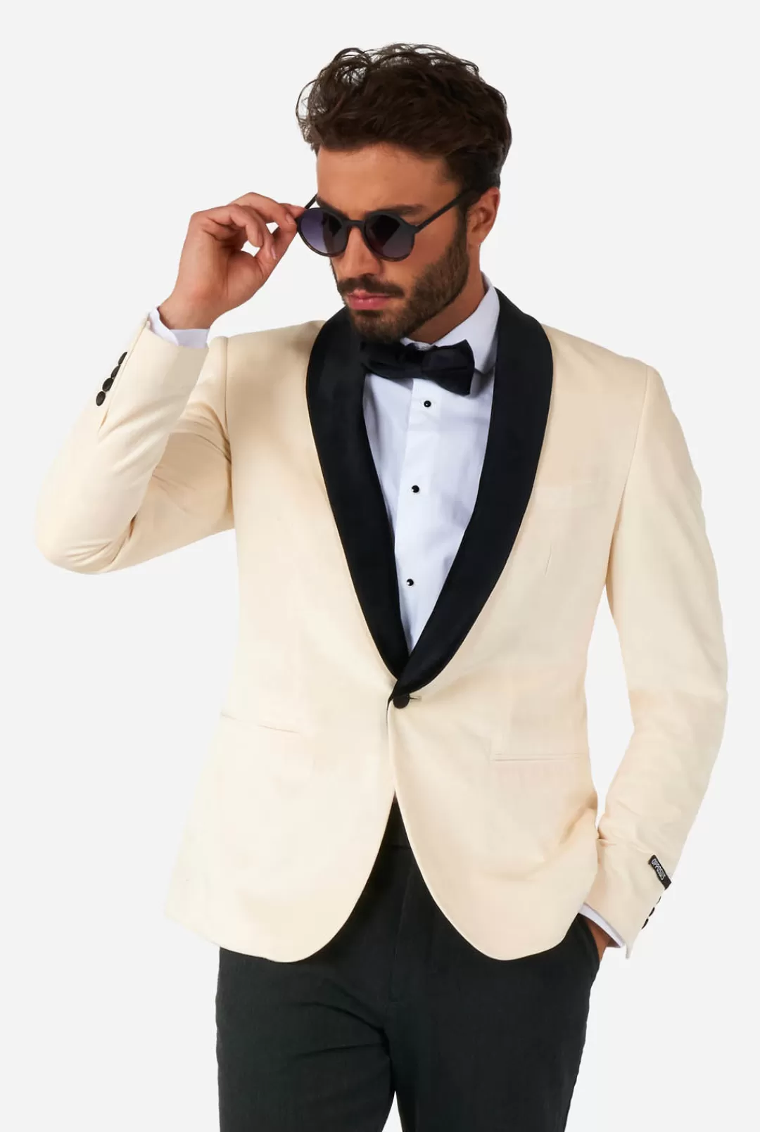 Deluxe Blazers | OppoSuits Dinner Jacket - Ivory Champagne