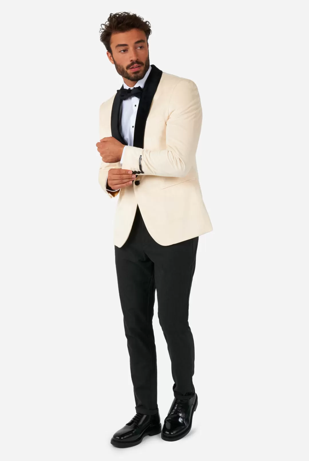 Deluxe Blazers | OppoSuits Dinner Jacket - Ivory Champagne