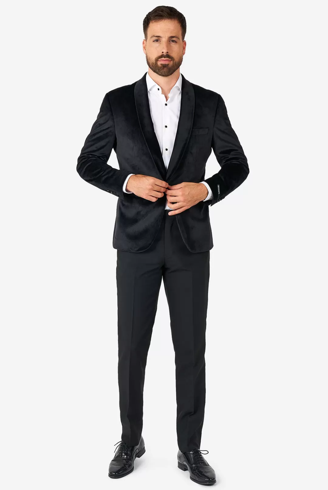 Deluxe Blazers | Kerst Blazers | OppoSuits Dinner Jacket - Jet Set Black