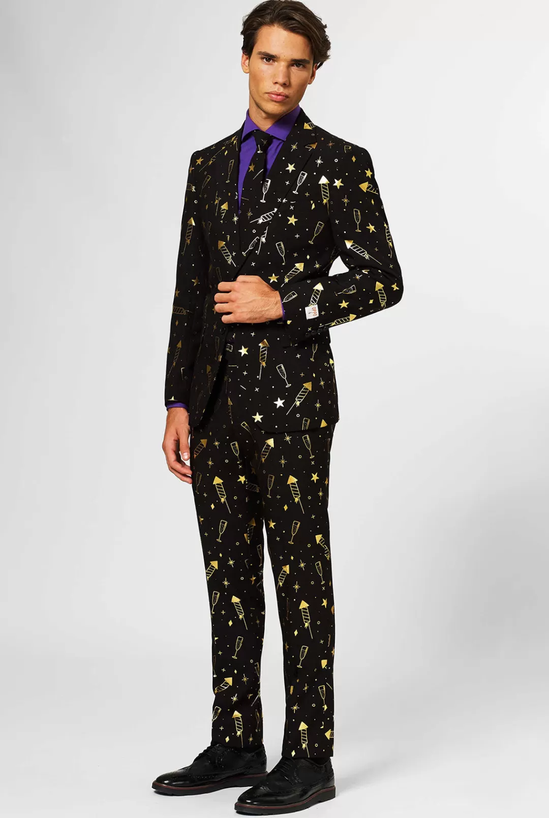 Glimmende Pakken | Kerstpakken | OppoSuits Fancy Fireworks