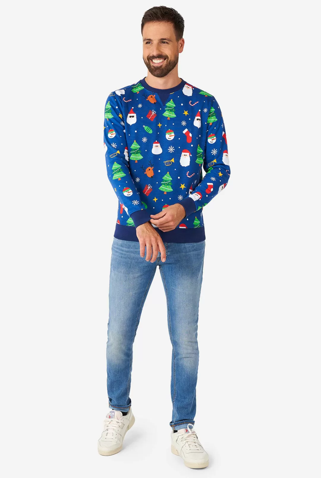 Kerst Sweaters | OppoSuits Festivity Blue