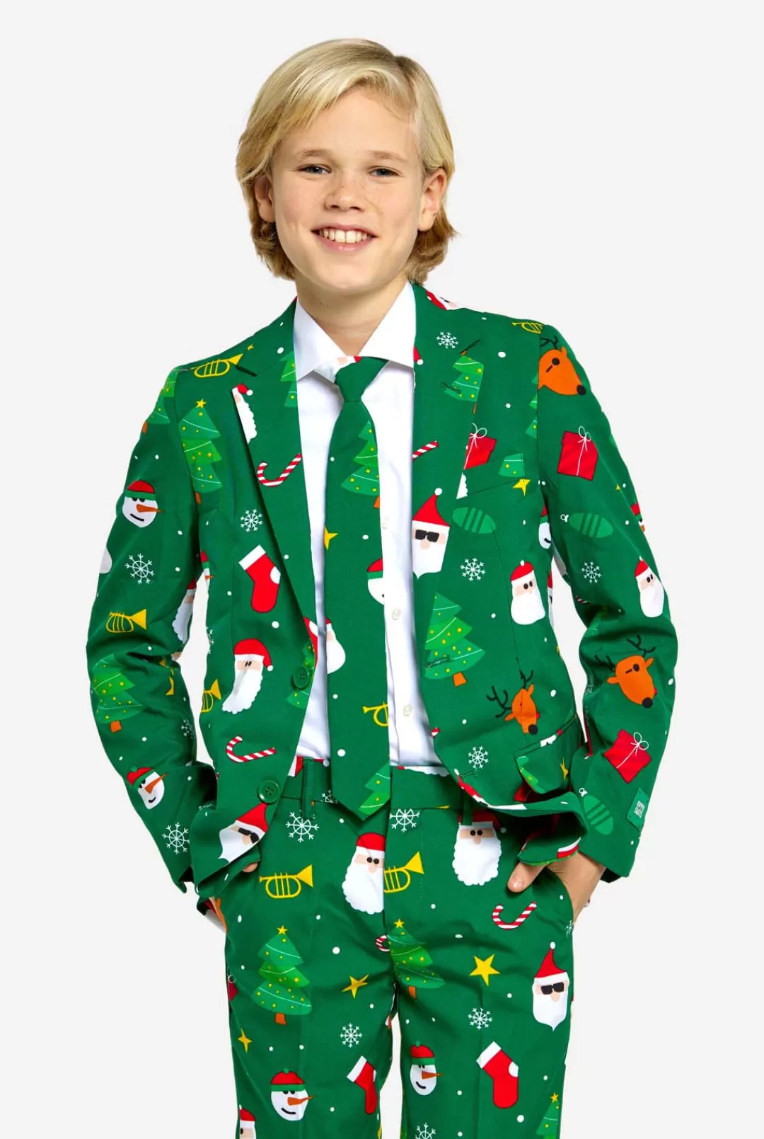 Kerst Pakken | OppoSuits Festivity Green