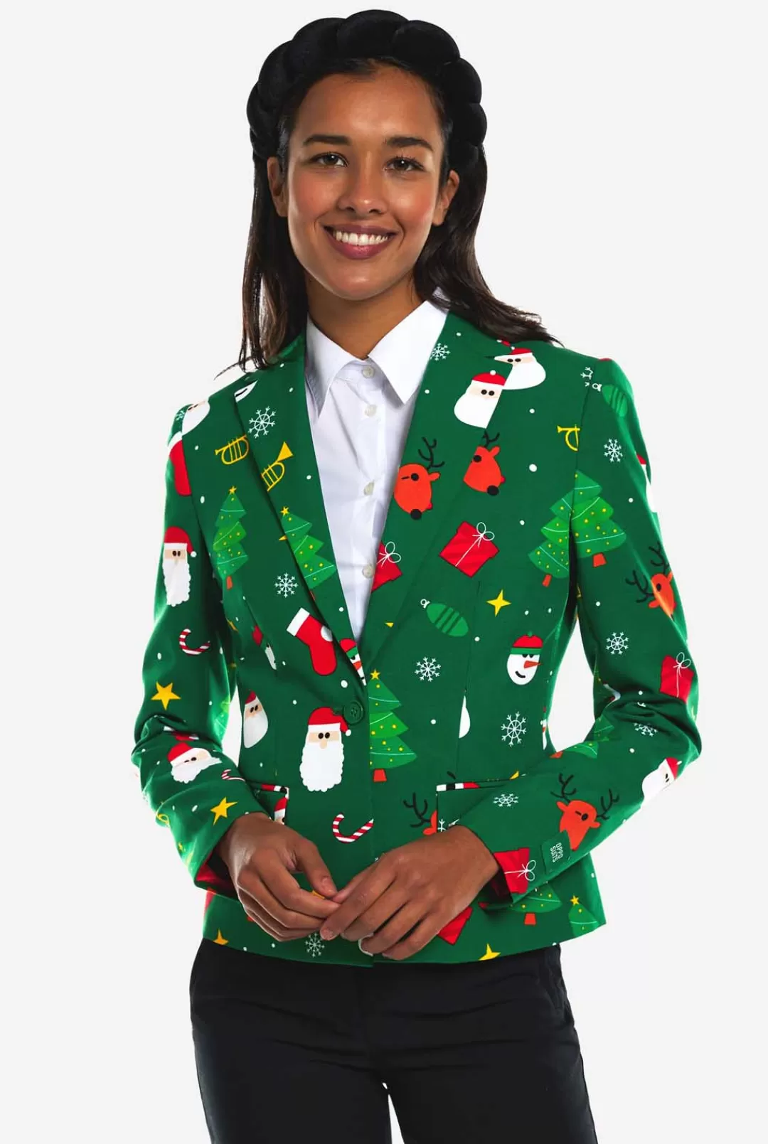 Kerstblazers | OppoSuits Festivity Green