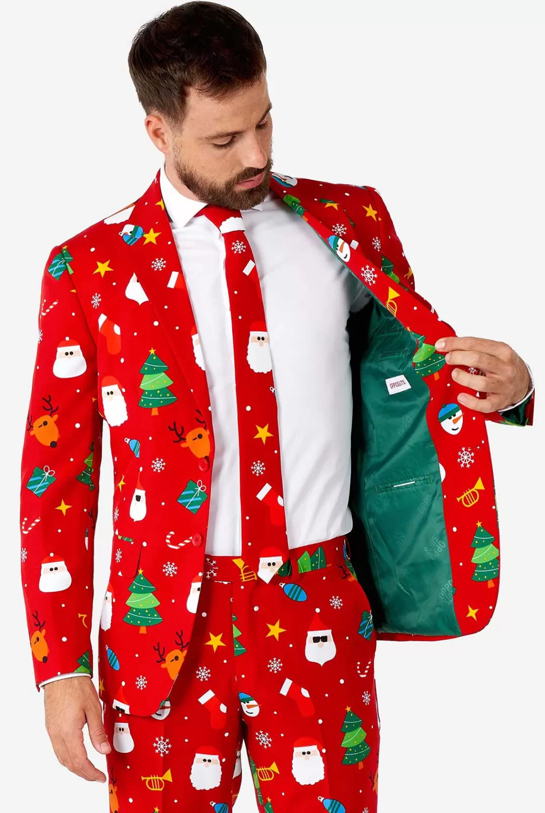 Kerstpakken | OppoSuits Festivity Red