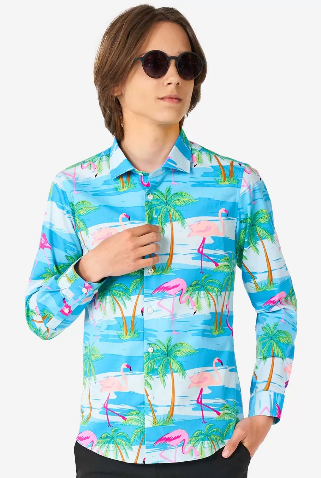 Casual Overhemden | OppoSuits Flaminguy
