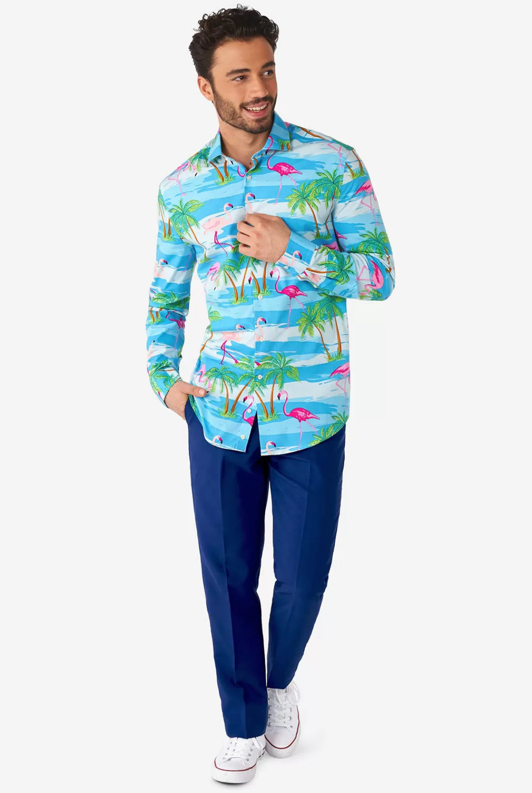 Casual Overhemden | OppoSuits Flaminguy