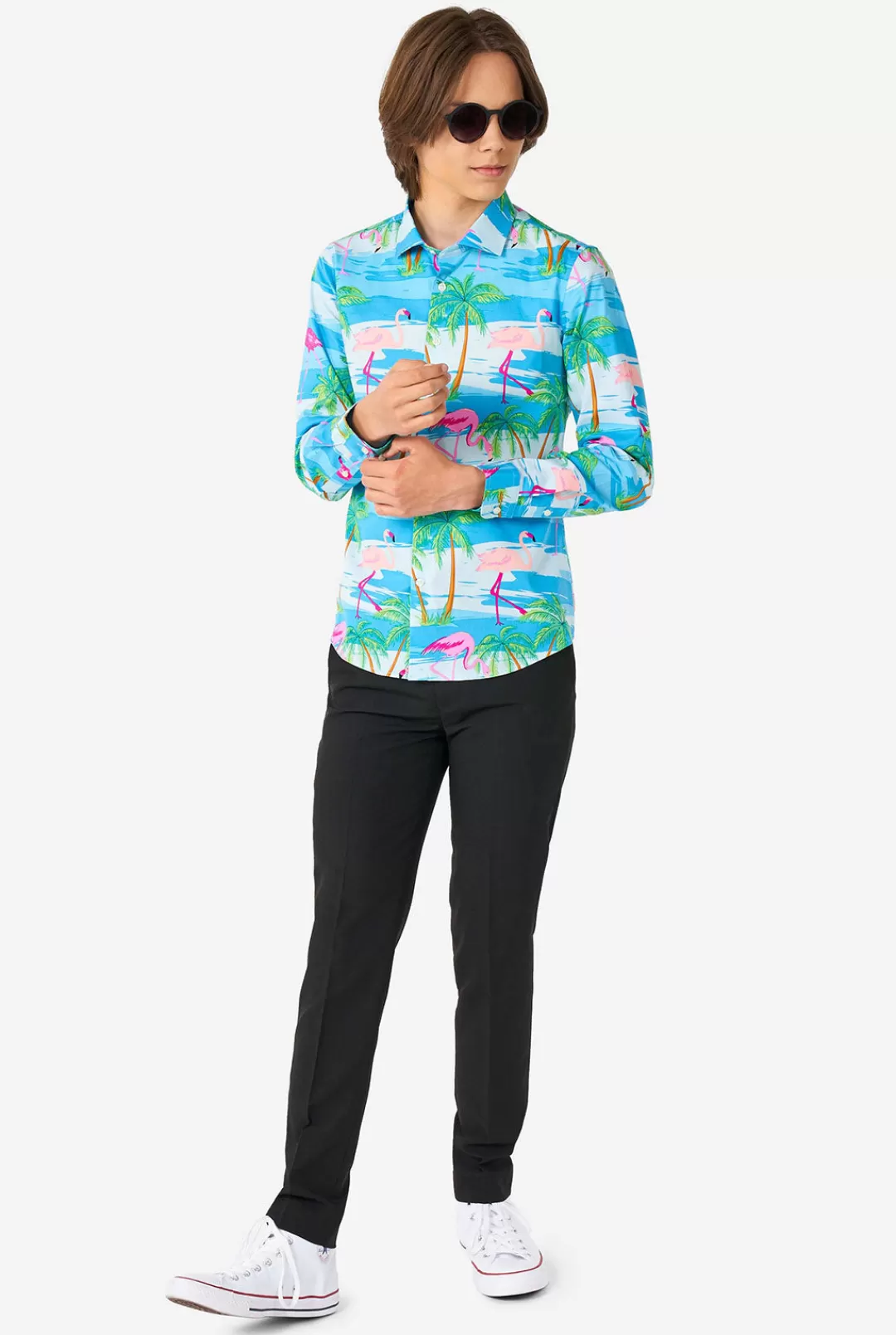 Casual Overhemden | OppoSuits Flaminguy