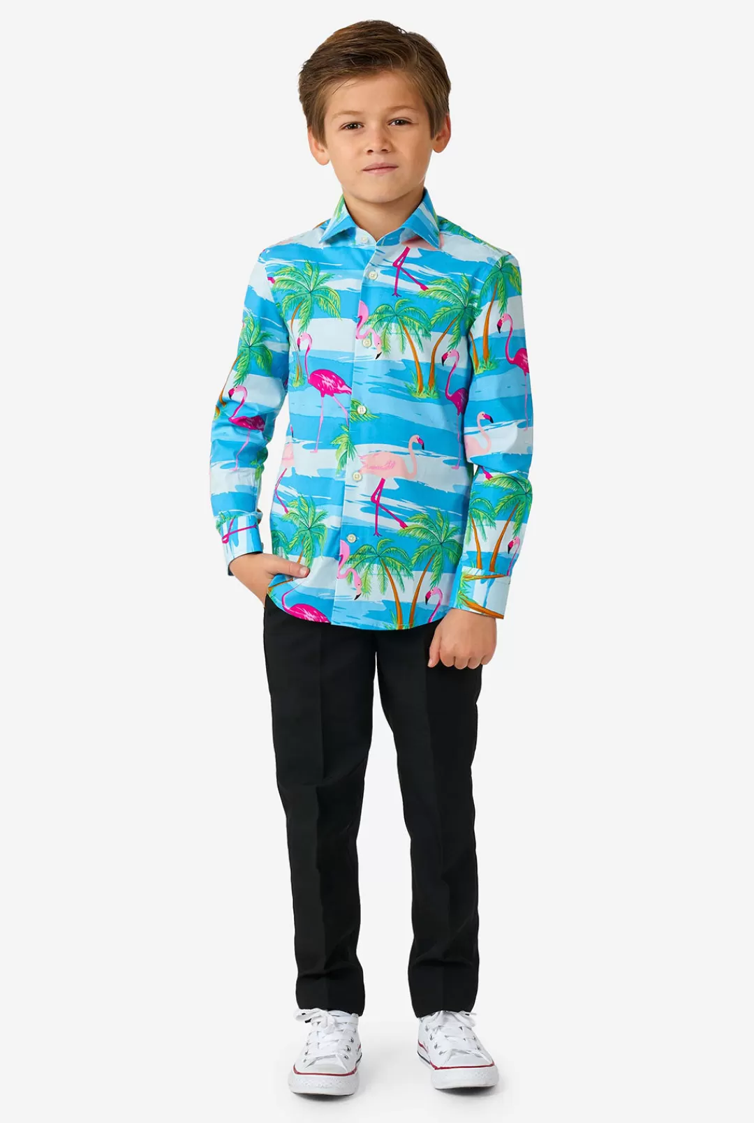 Casual Overhemden | OppoSuits Flaminguy