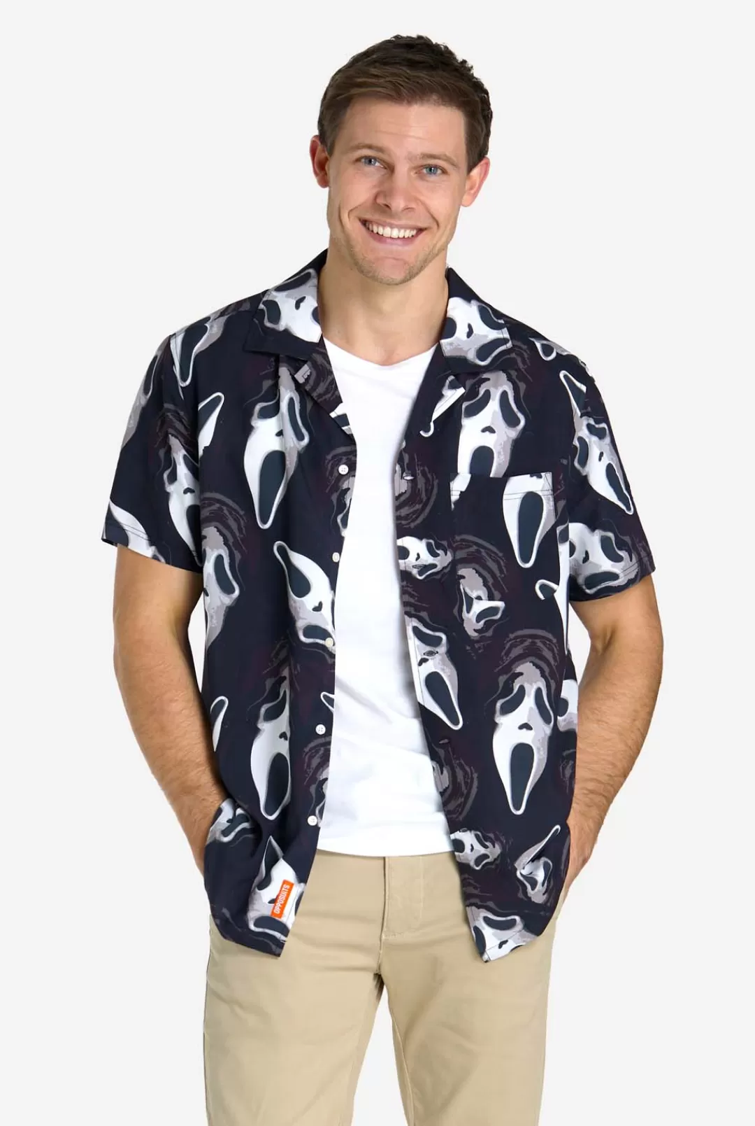Halloween Overhemden | Zomer Overhemden | OppoSuits GhostFace®