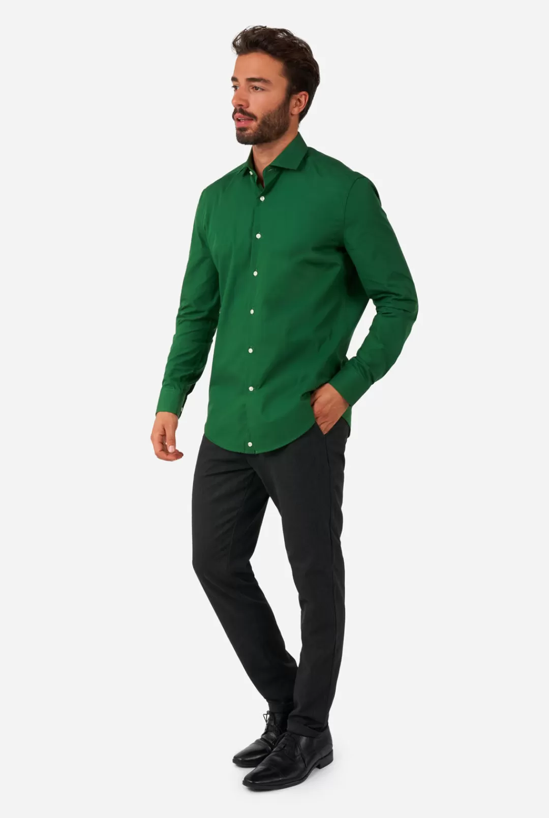 Effen Gekleurde Overhemden | OppoSuits Glorious Green