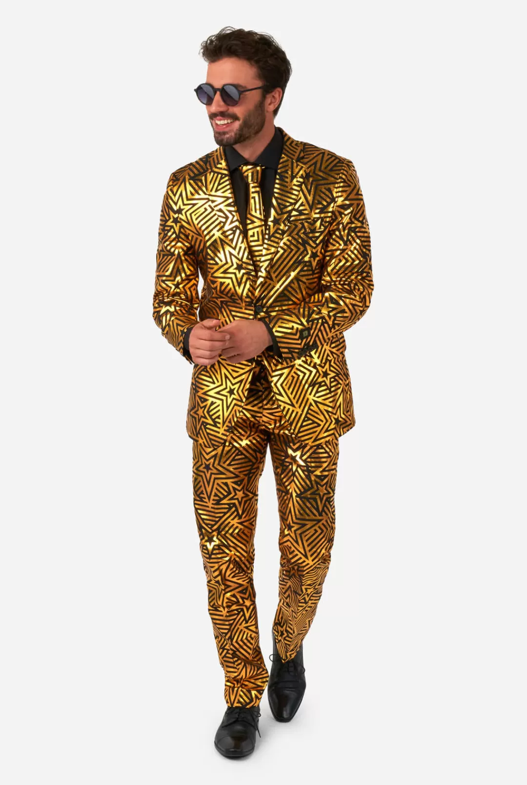Halloweenpakken | Vrijgezellenfeest Pakken | OppoSuits Golden Geo Star
