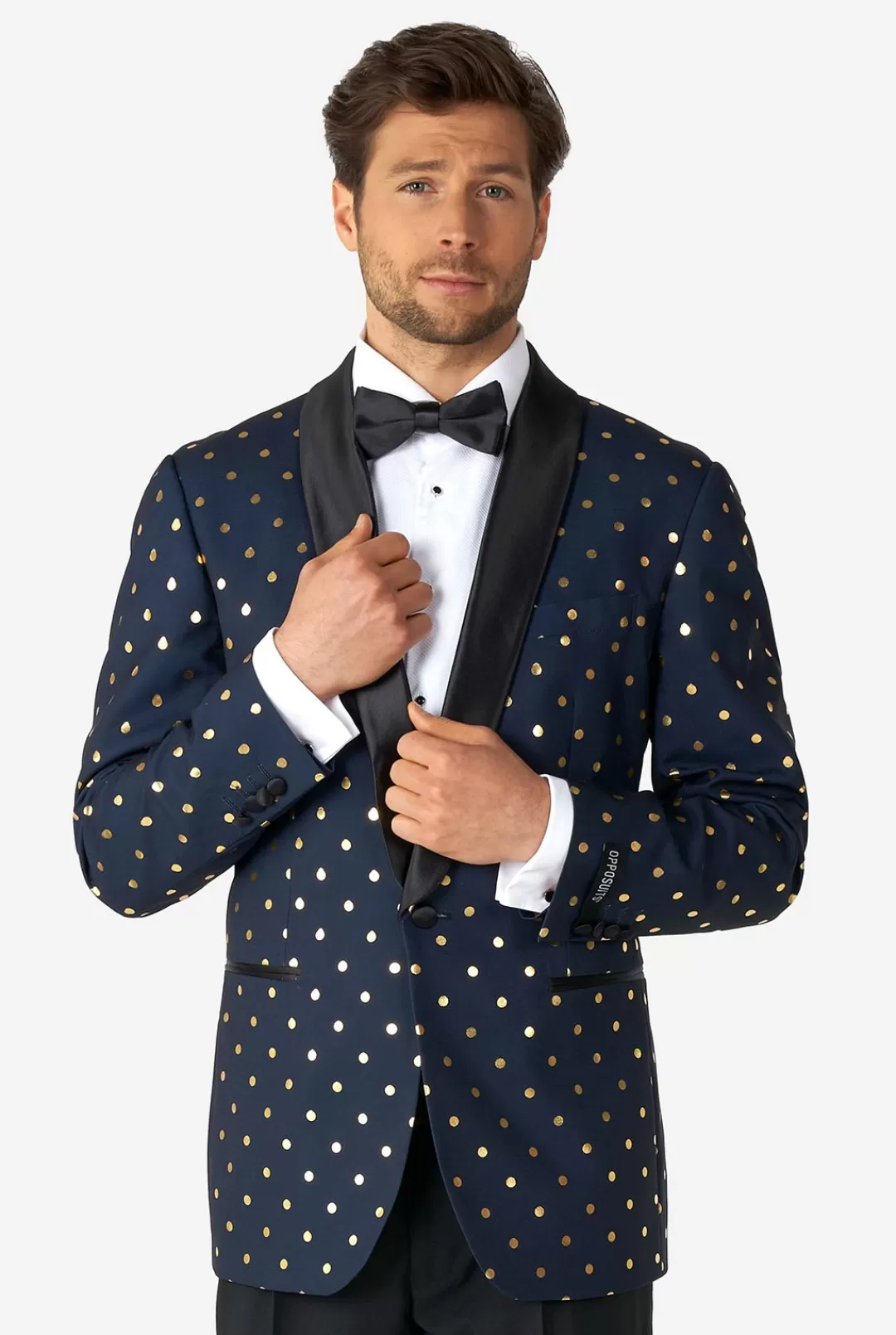 Kerst Smokings | OppoSuits Goldy Dots