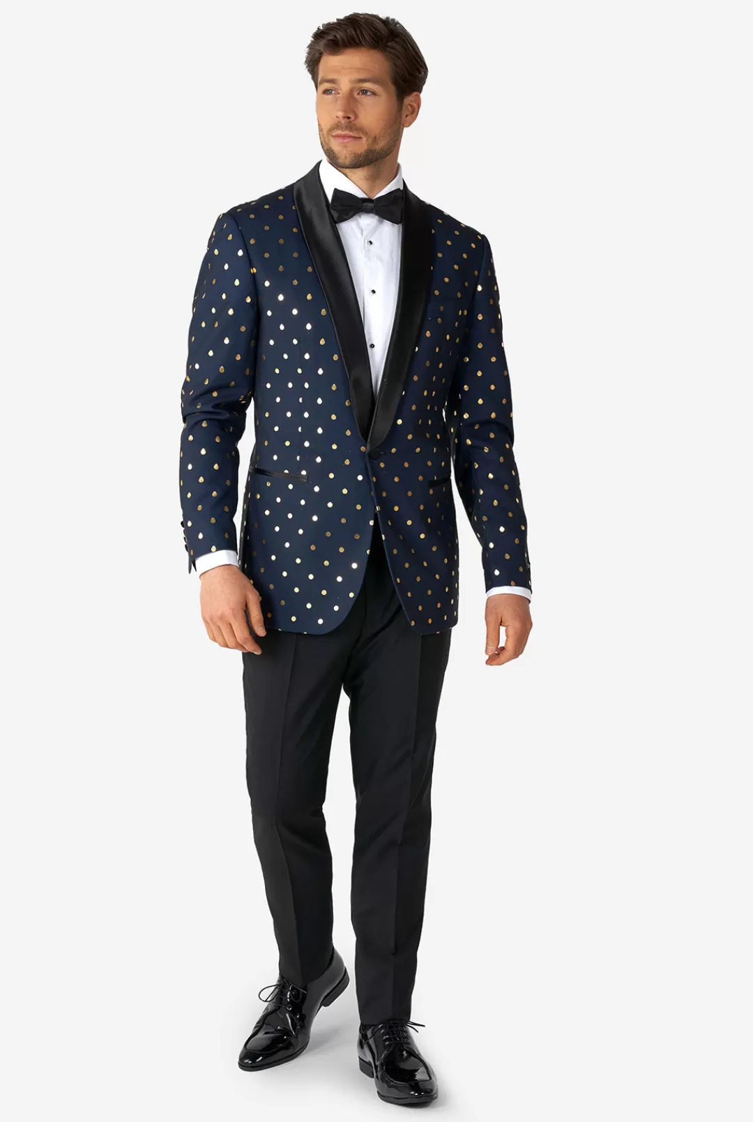 Kerst Smokings | OppoSuits Goldy Dots