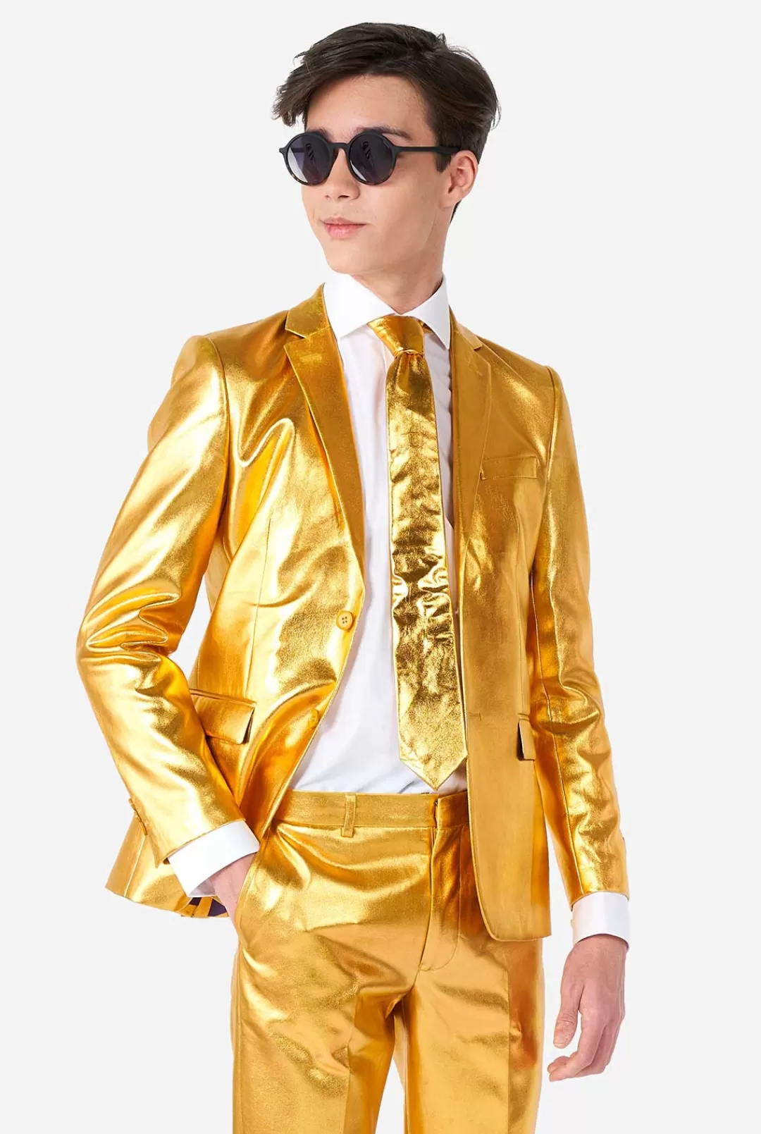 Carnavals Pakken | Effen Gekleurde Pakken | OppoSuits Groovy Gold
