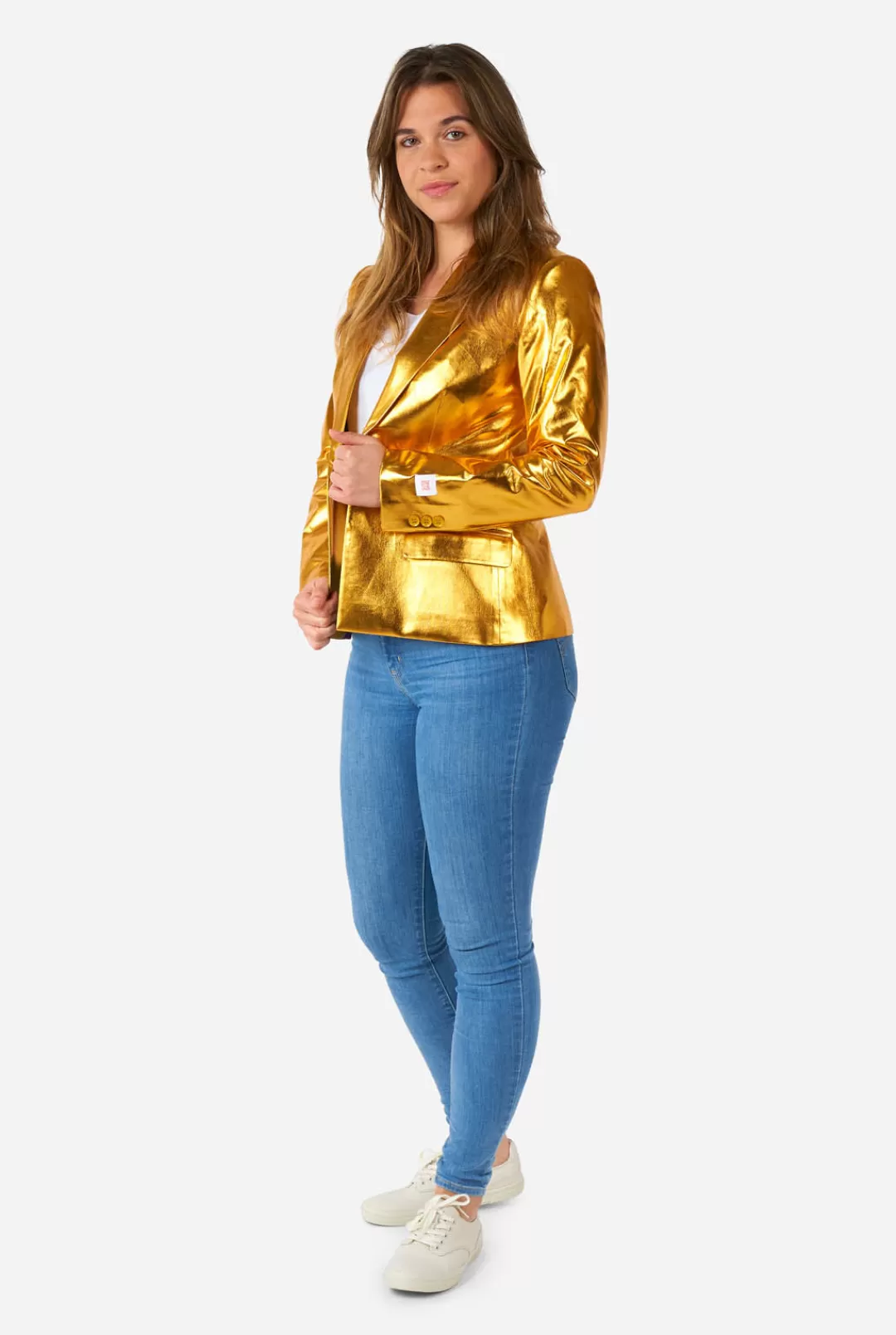 Kerstblazers | OppoSuits Groovy Gold