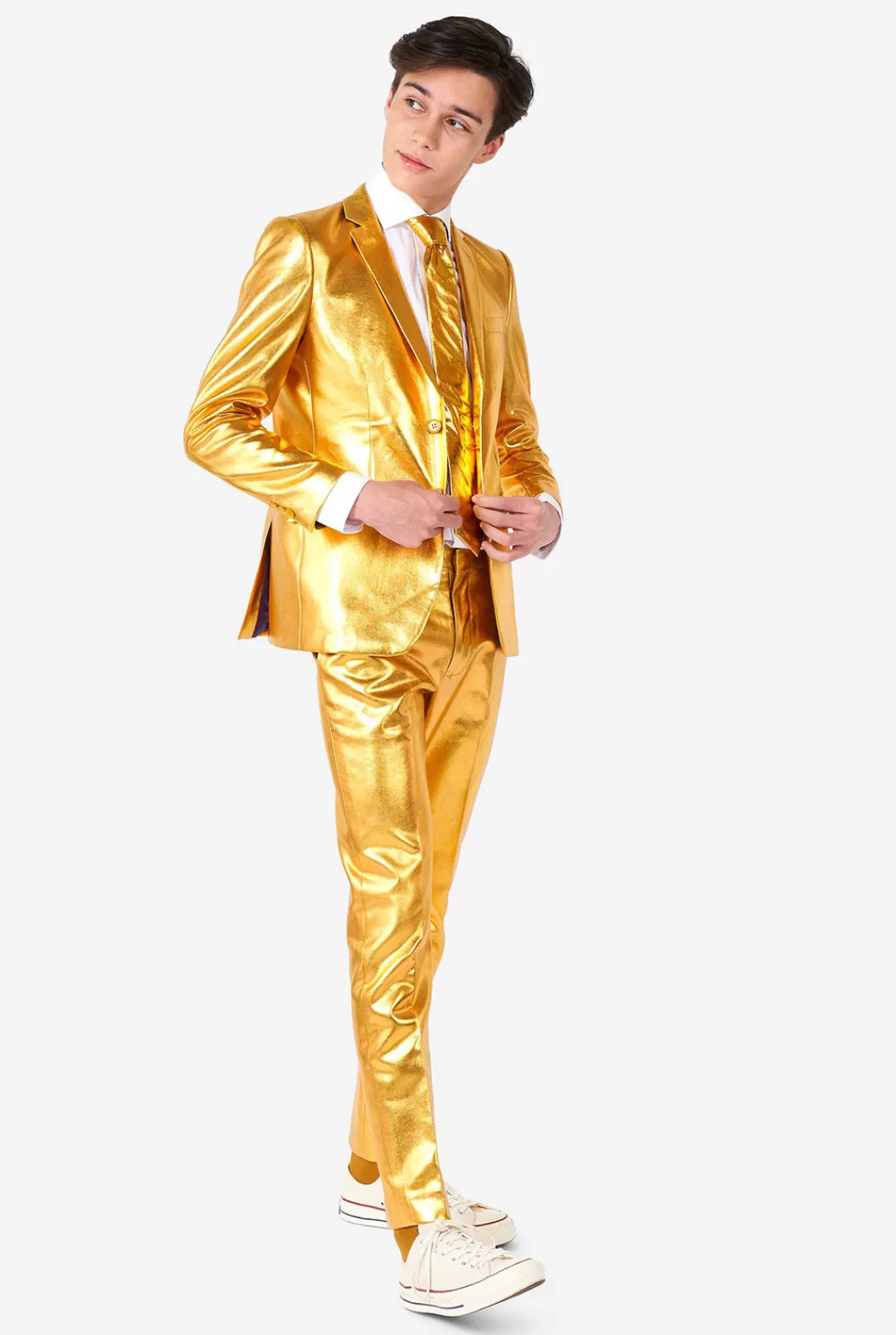 Carnavals Pakken | Effen Gekleurde Pakken | OppoSuits Groovy Gold