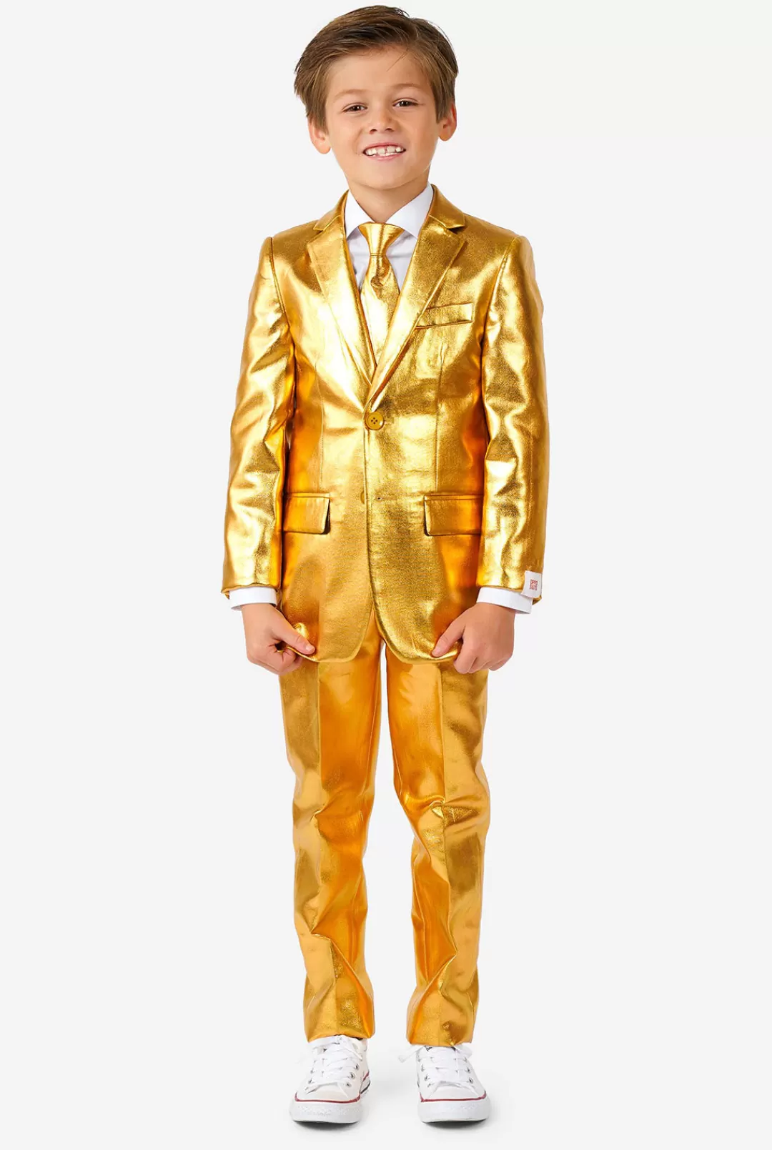 Effen Gekleurde Pakken | OppoSuits Groovy Gold