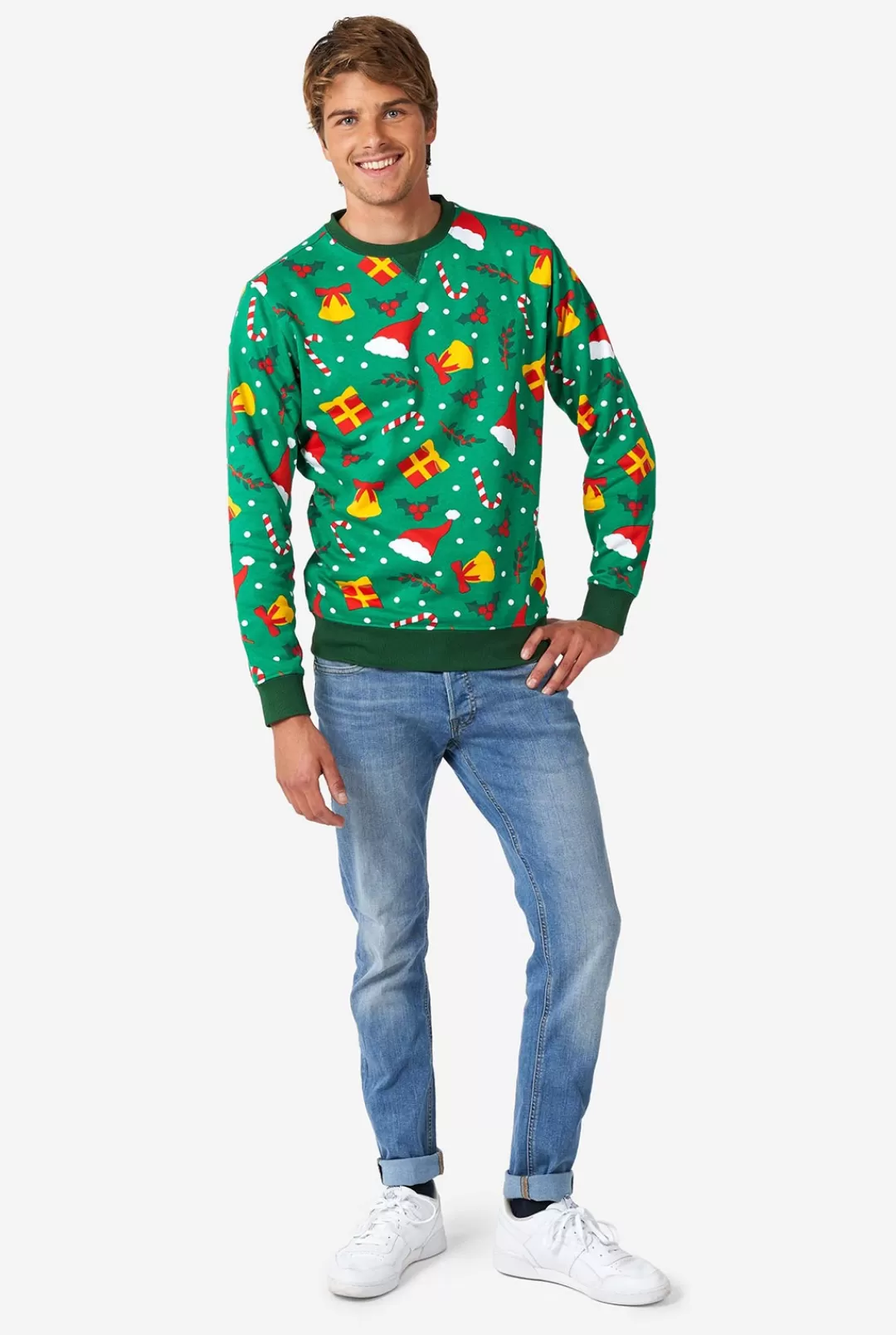 Kerst Sweaters | OppoSuits Holiday Greenish