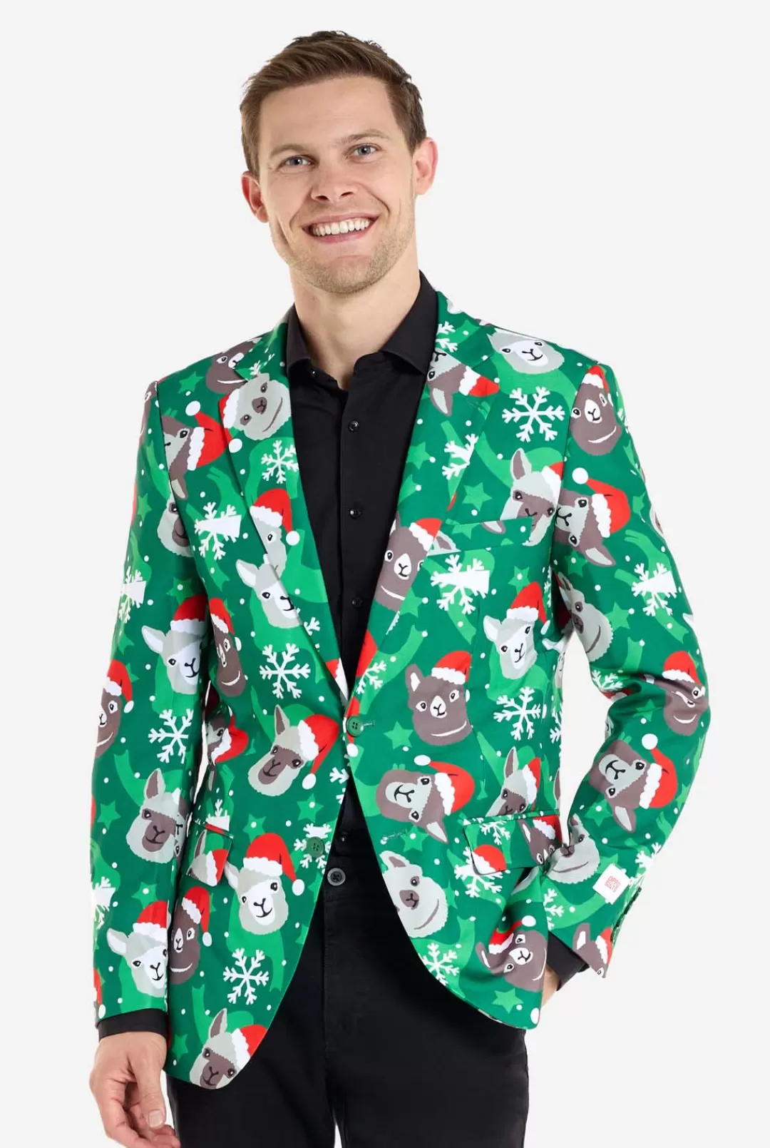 Kerst Blazers | OppoSuits Holiday Llamas