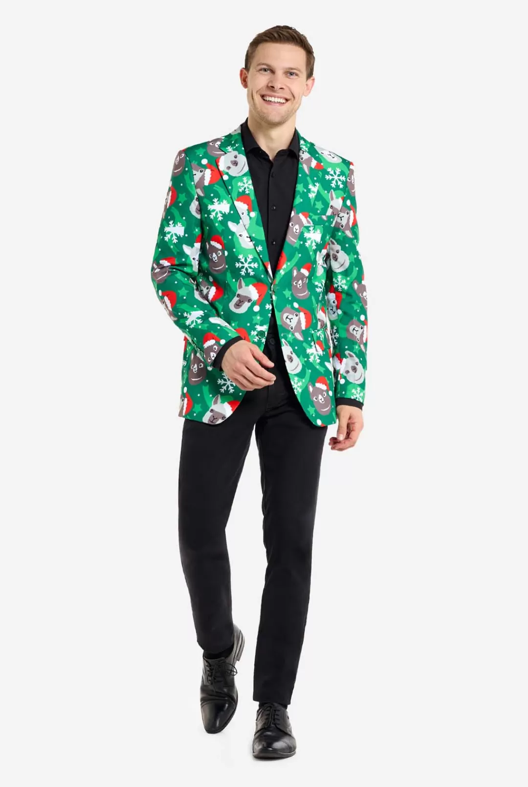 Kerst Blazers | OppoSuits Holiday Llamas