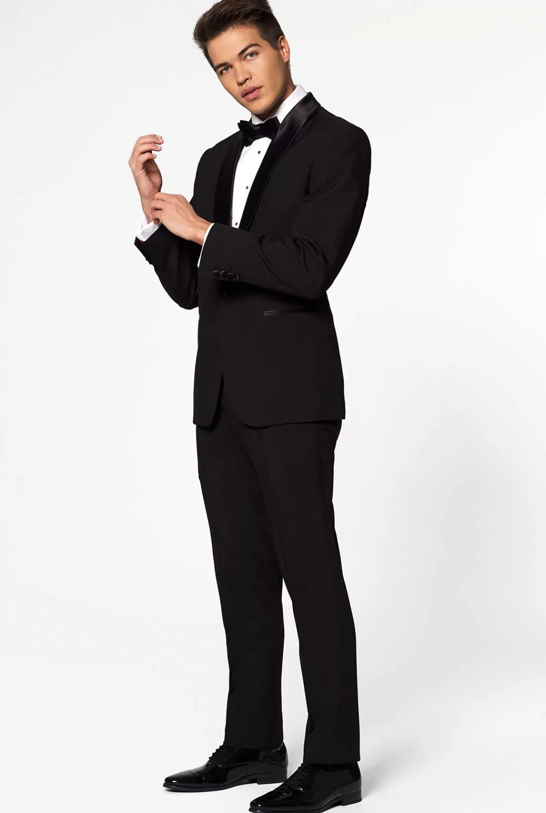Examen Smokings | Kerst Smokings | OppoSuits Jet Set Black