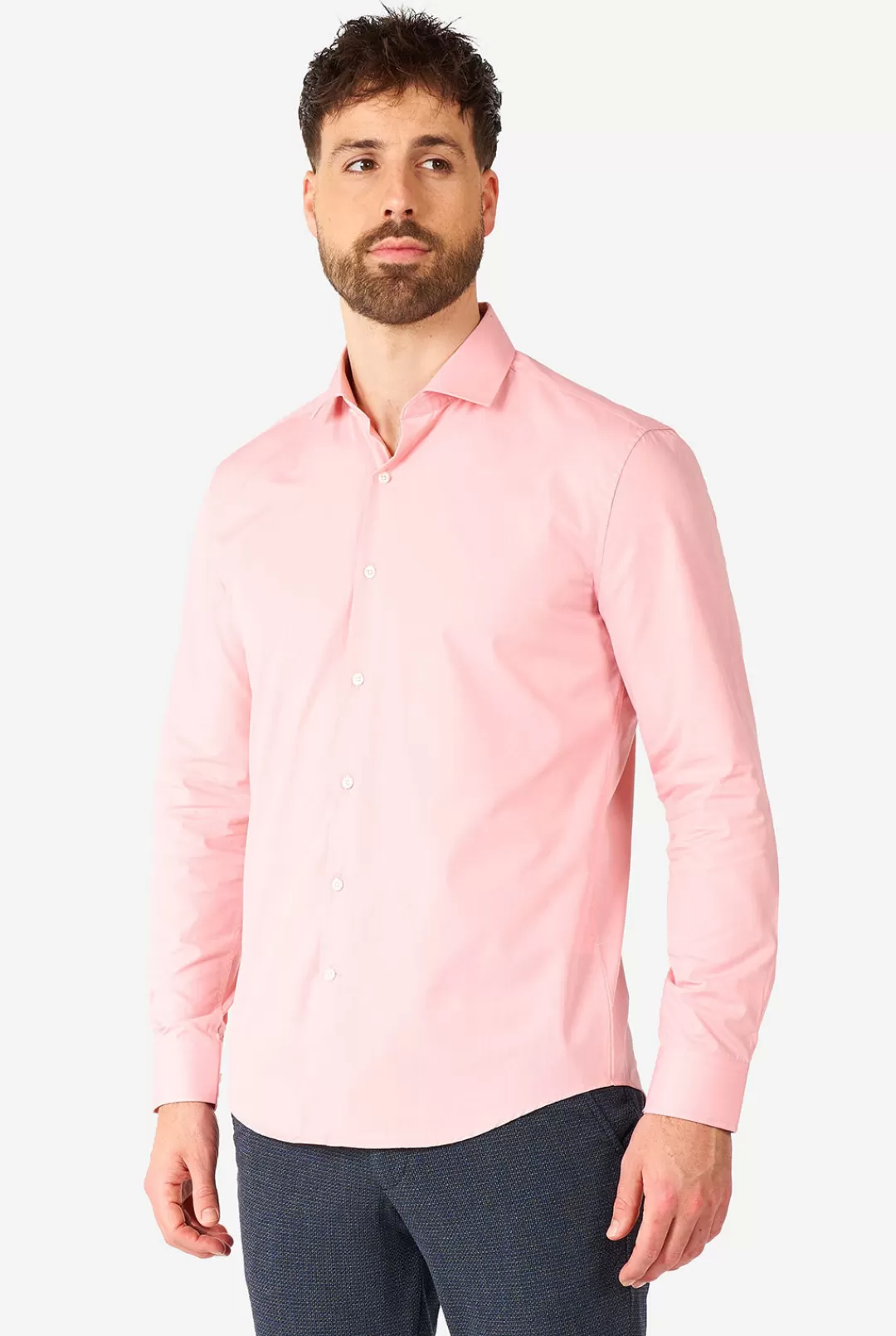 Effen Gekleurde Overhemden | OppoSuits Lush Blush