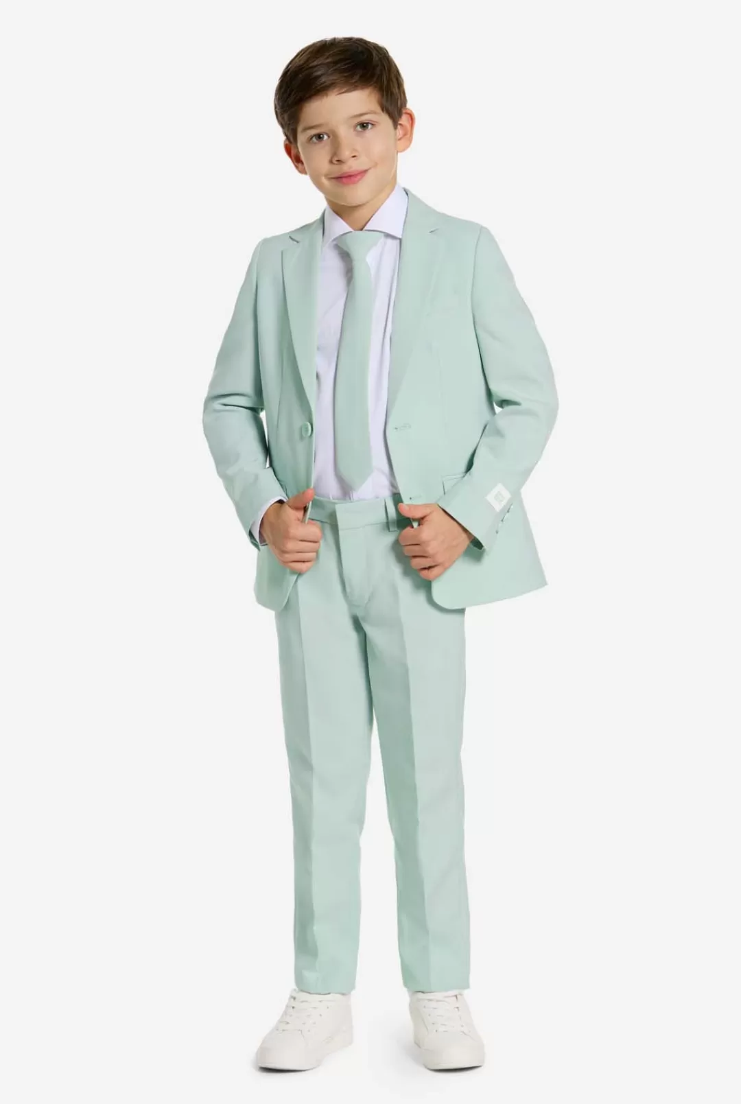 Effen Gekleurde Pakken | OppoSuits Magic Mint