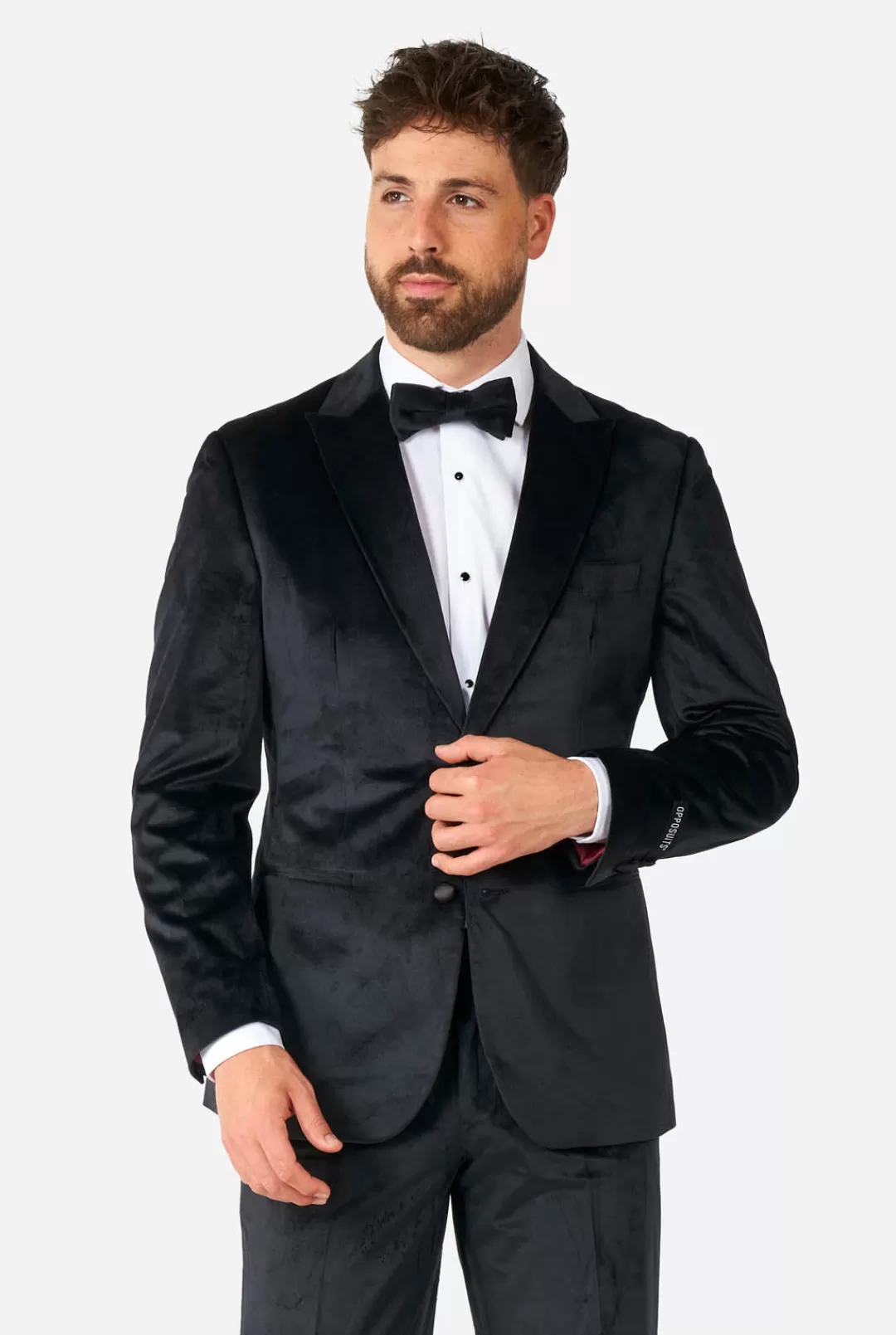 Kerst Smokings | OppoSuits Midnight Black Velvet