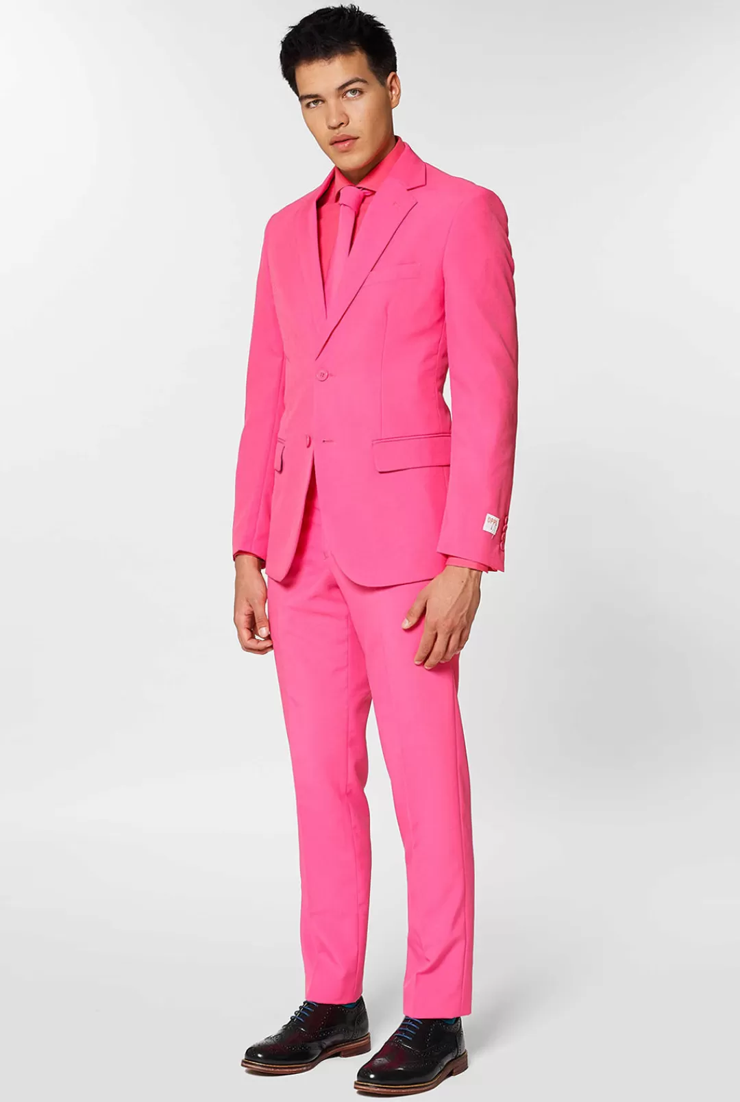 Vrijgezellenfeest Pakken | Effen Gekleurde Pakken | OppoSuits Mr. Pink