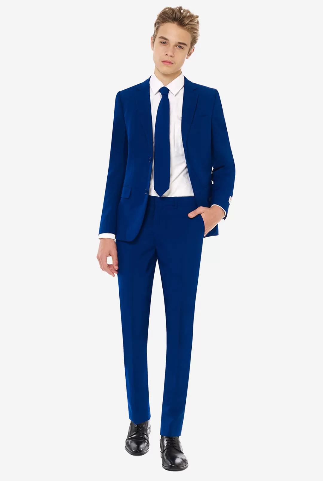 Effen Gekleurde Pakken | OppoSuits Navy Royale
