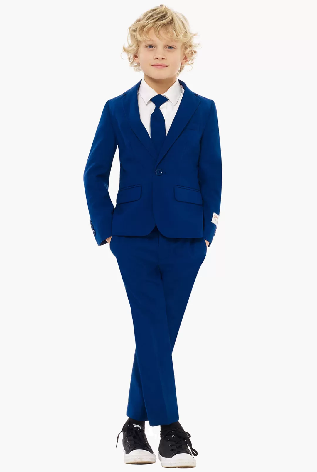 Effen Gekleurde Pakken | OppoSuits Navy Royale