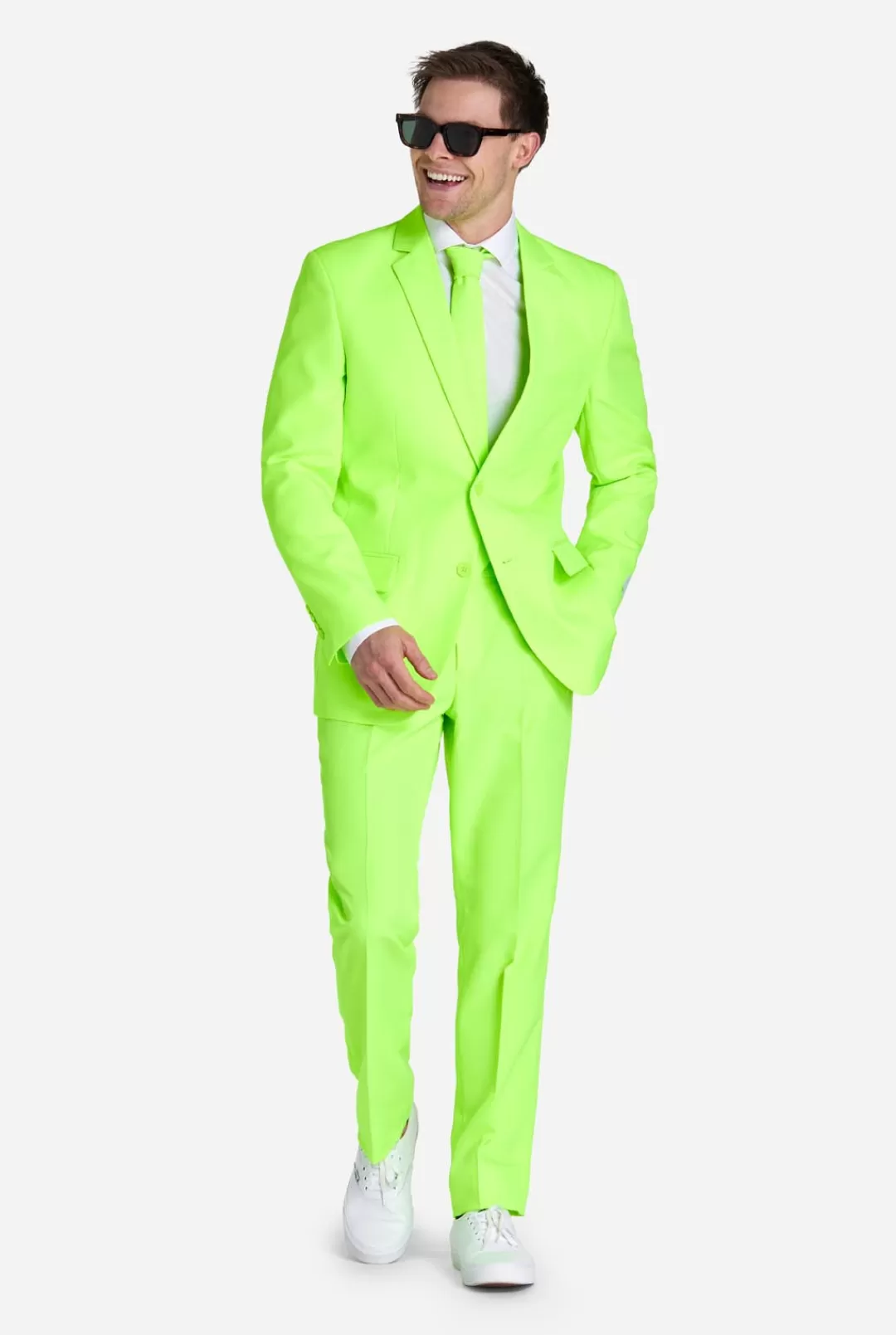 Vrijgezellenfeest Pakken | Trouwpakken | OppoSuits Neon Lucky Lime