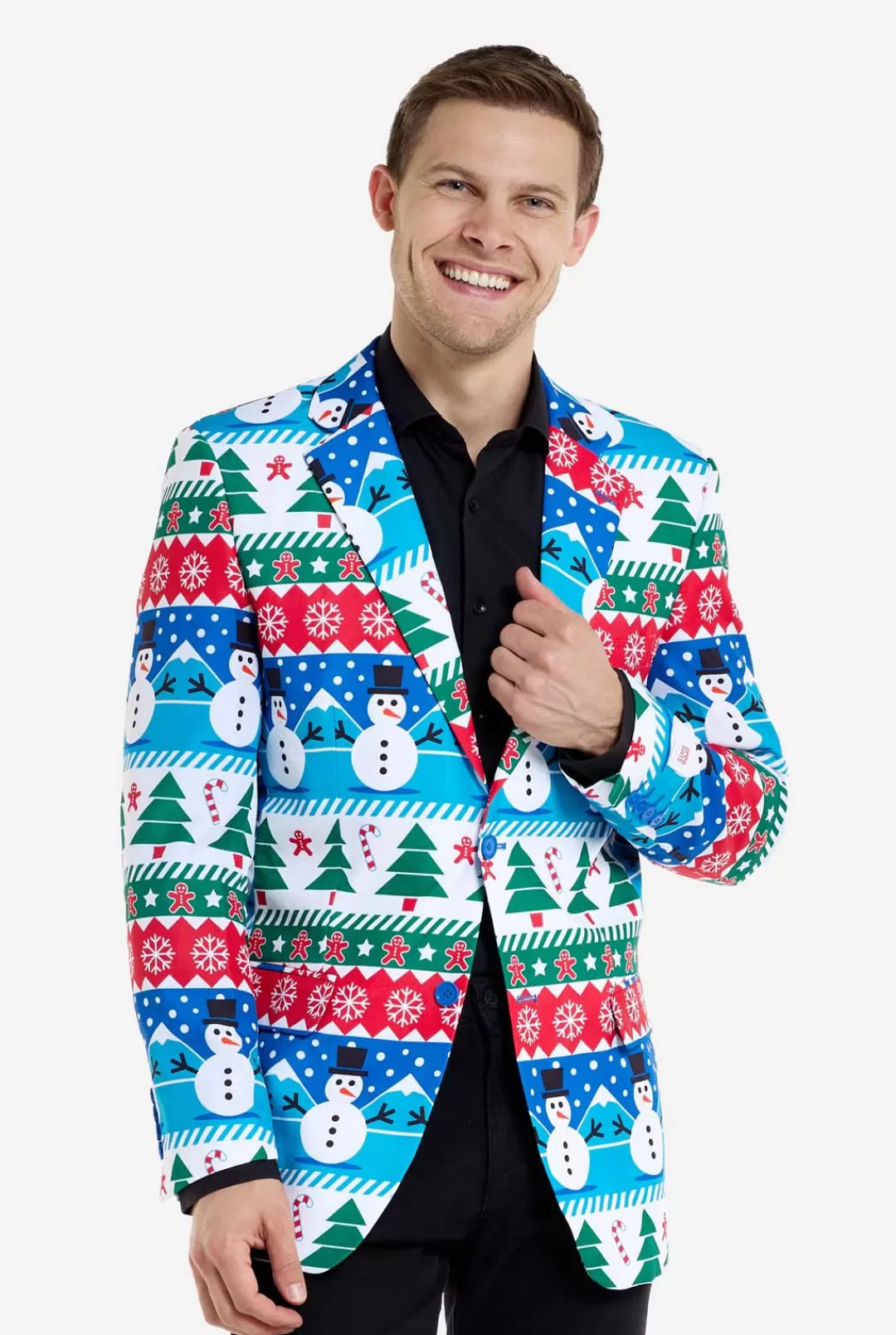 Kerst Blazers | OppoSuits Nordic Snowman