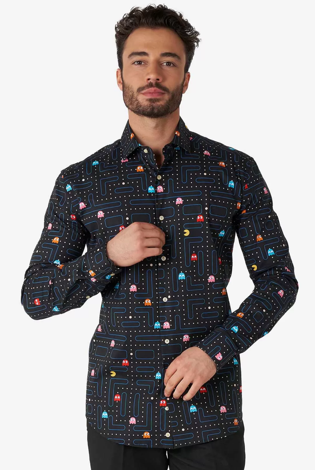 Halloween Overhemden | Casual Overhemden | OppoSuits PAC-MAN™