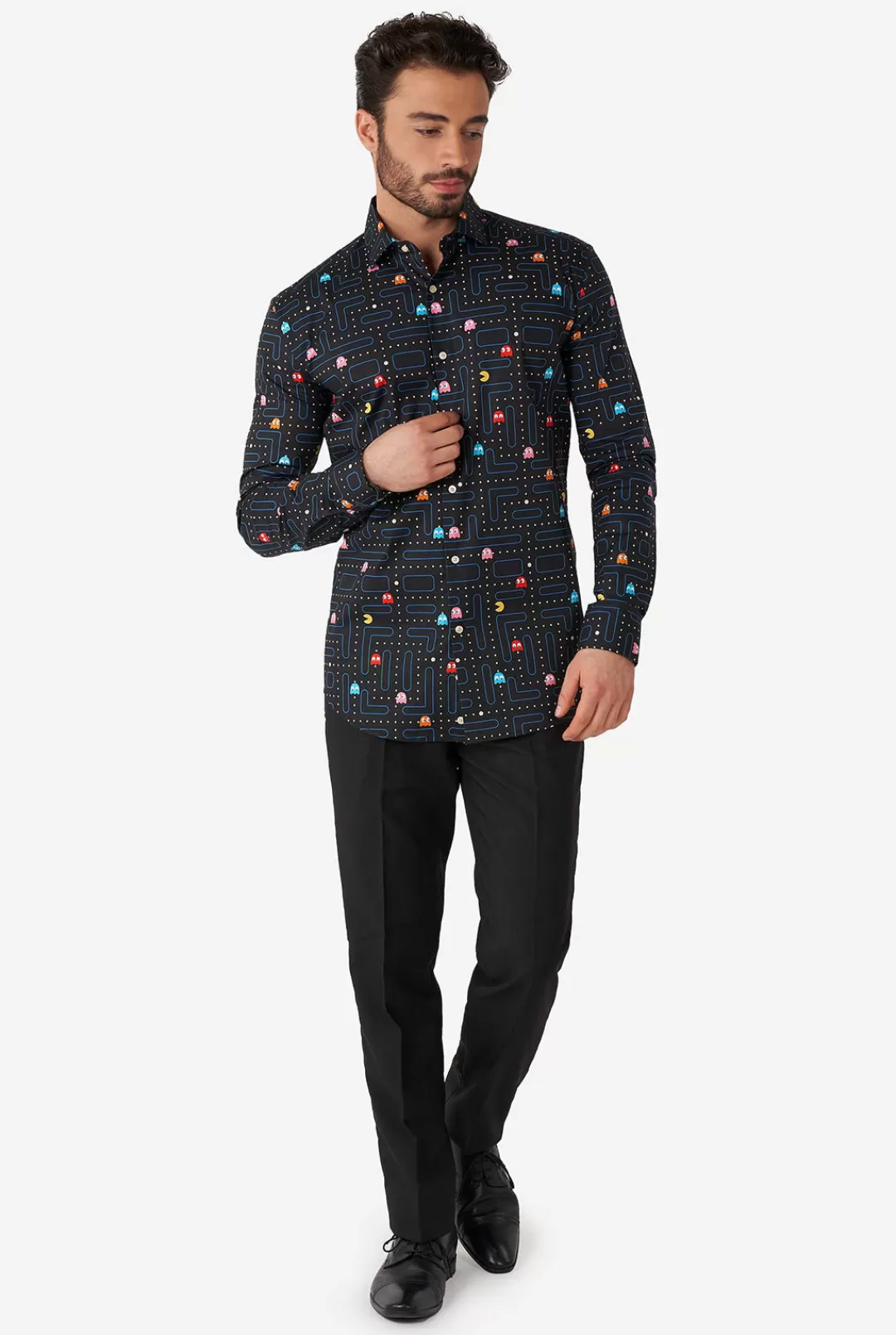 Halloween Overhemden | Casual Overhemden | OppoSuits PAC-MAN™