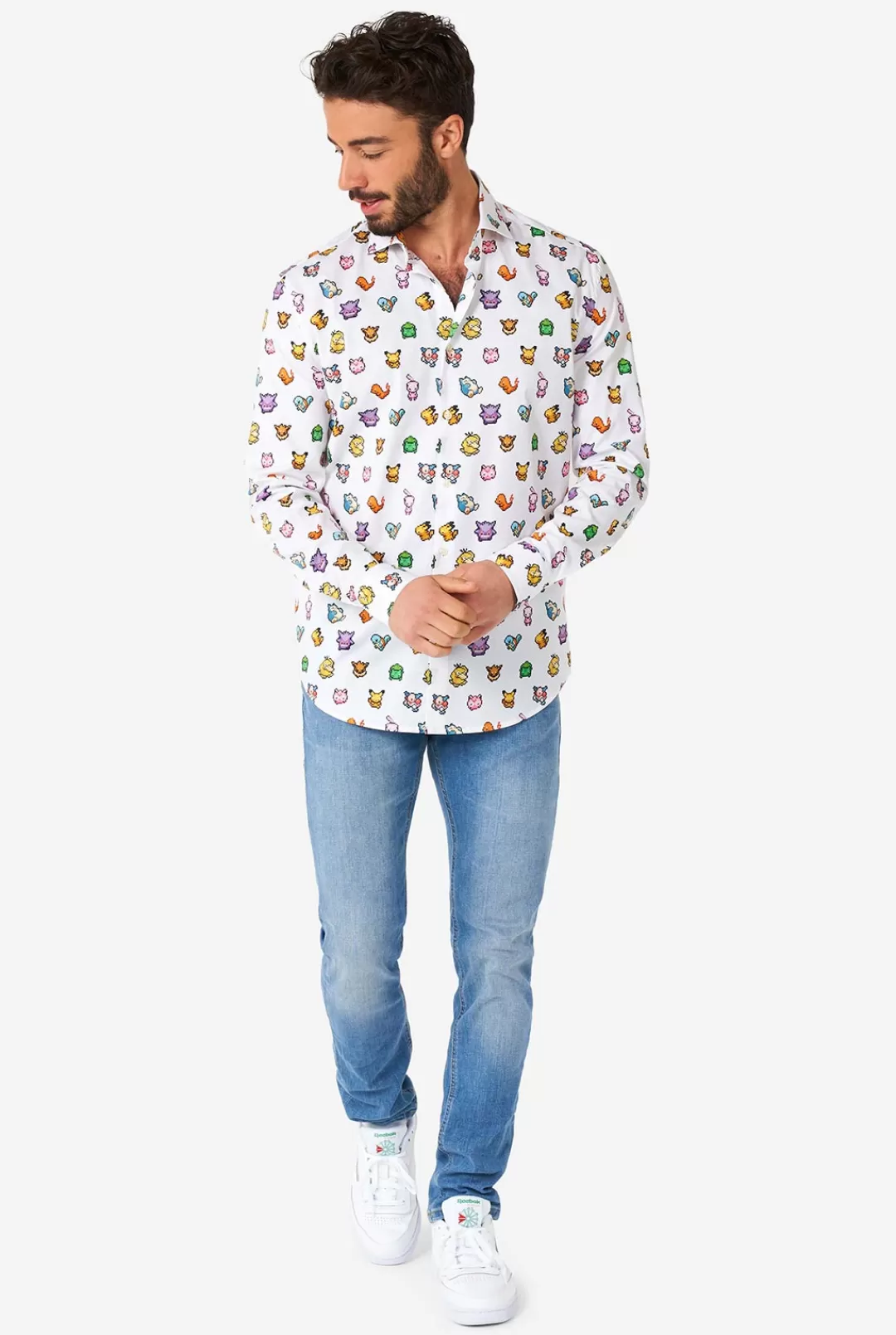 Halloween Overhemden | OppoSuits Pixel Pokémon