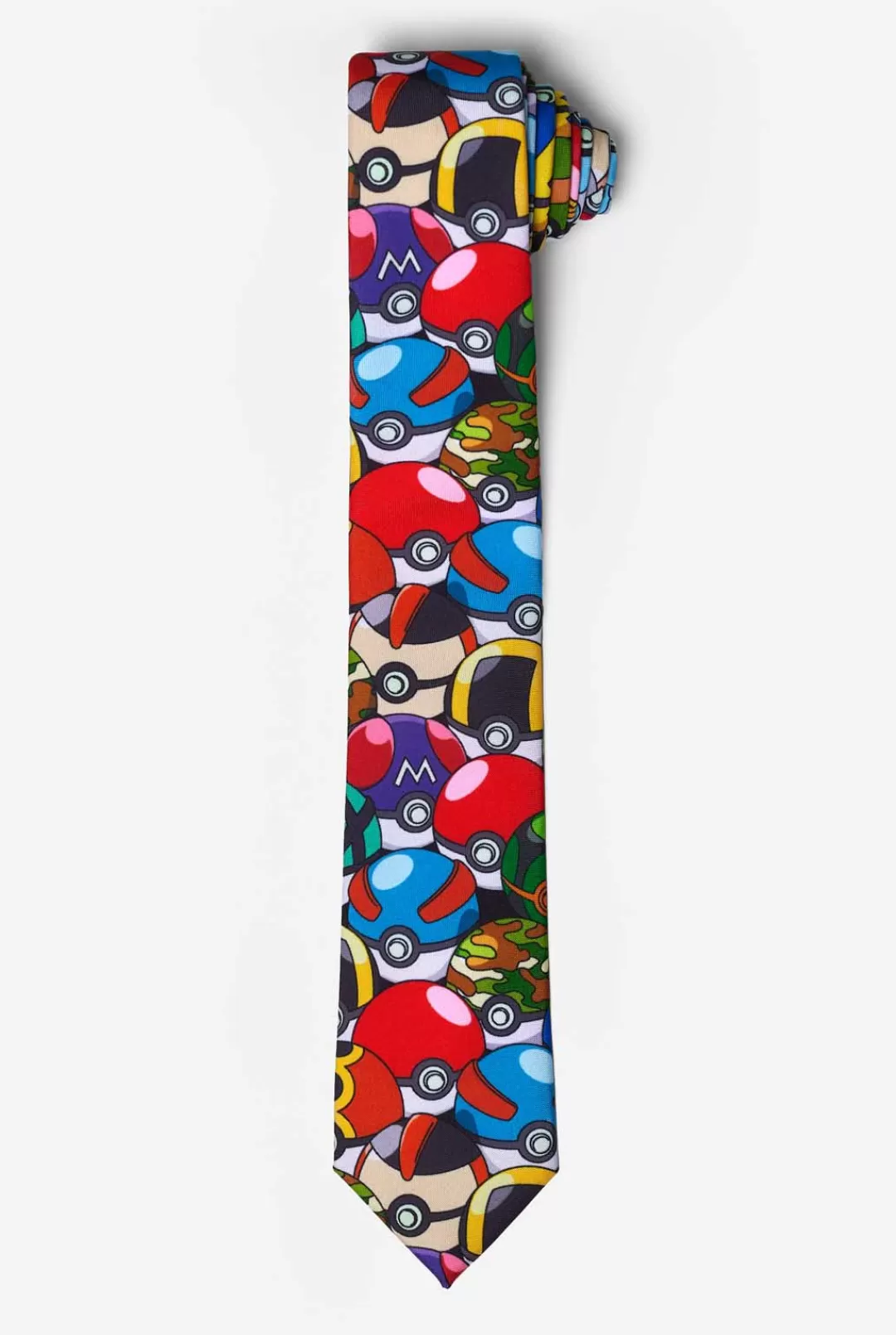 Stropdassen | OppoSuits Pokémon Tie - Pokeball
