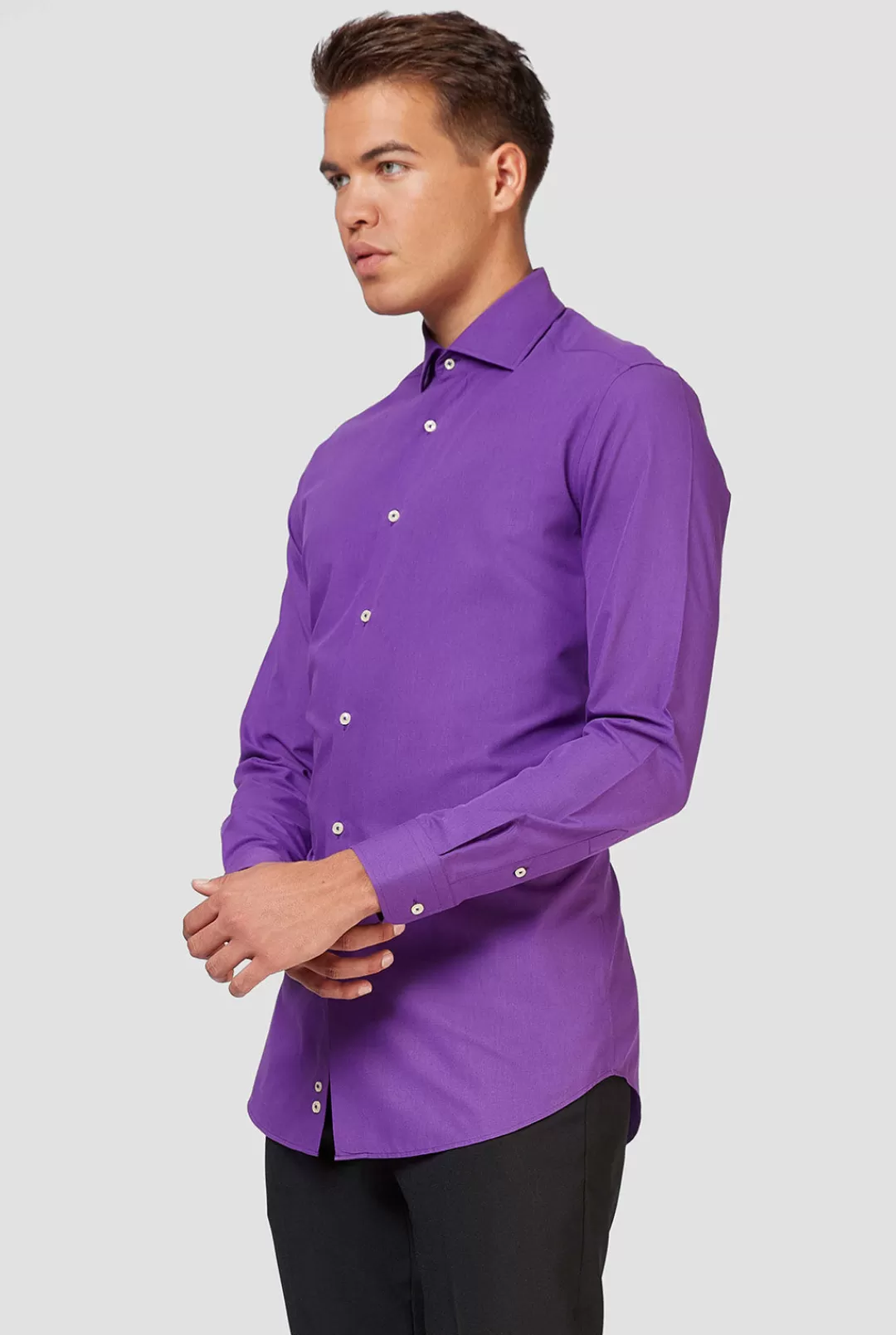 Effen Gekleurde Overhemden | OppoSuits Purple Prince