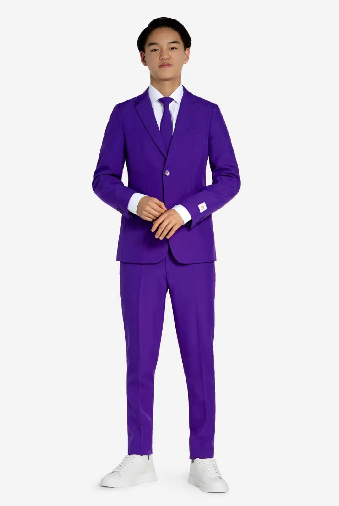 Effen Gekleurde Pakken | OppoSuits Purple Prince