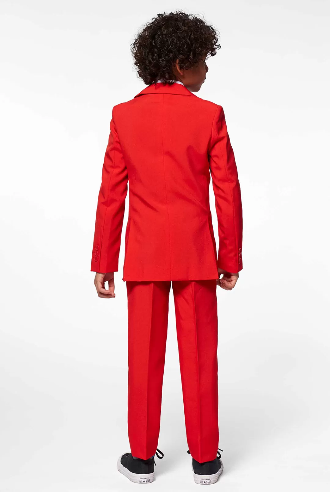 Effen Gekleurde Pakken | Kerst Pakken | OppoSuits Red Devil